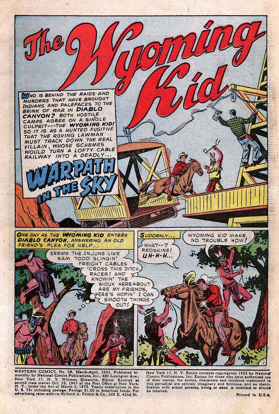 Read online Western Comics comic -  Issue #38 - 2