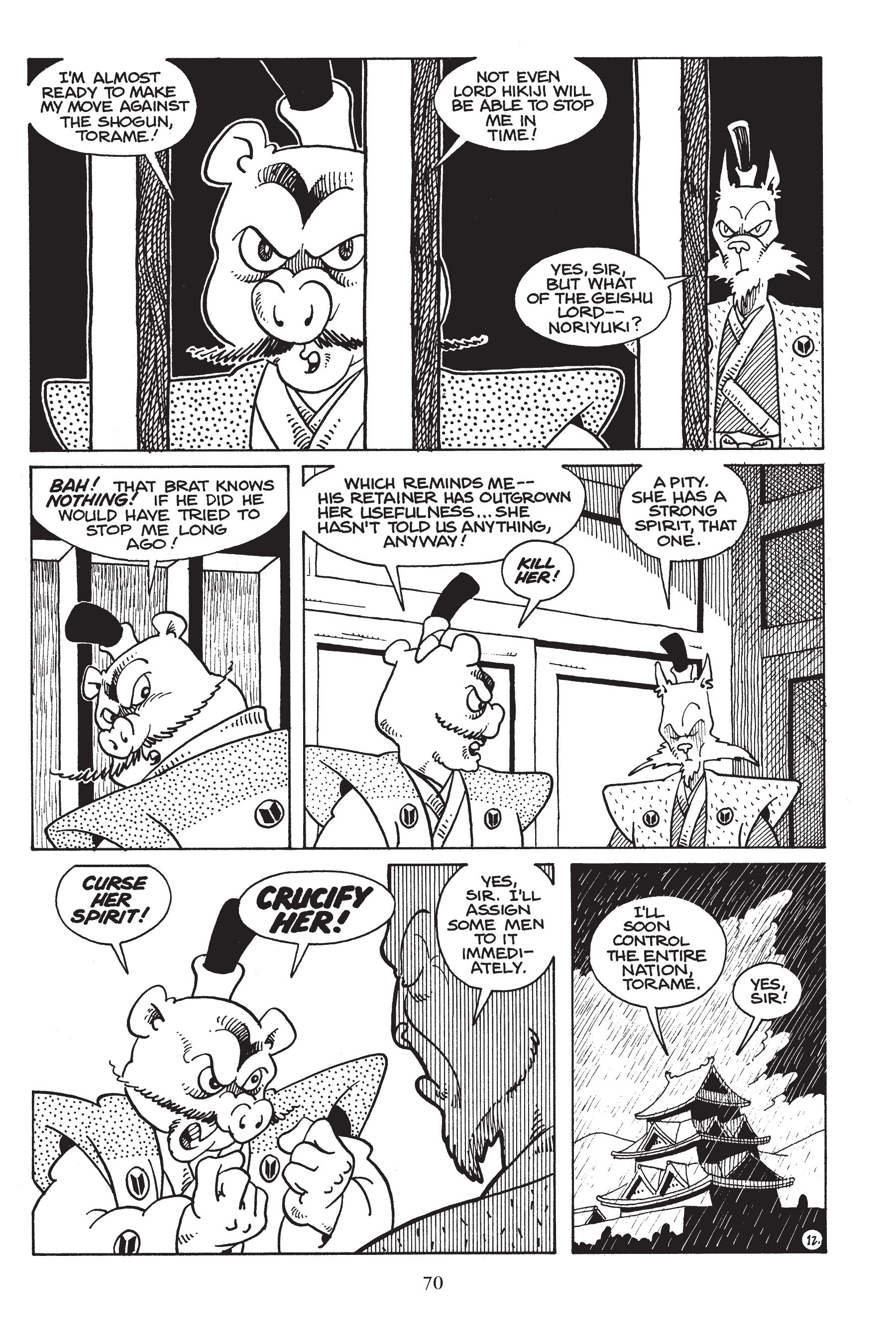 Read online Usagi Yojimbo (1987) comic -  Issue # _TPB 4 - 70