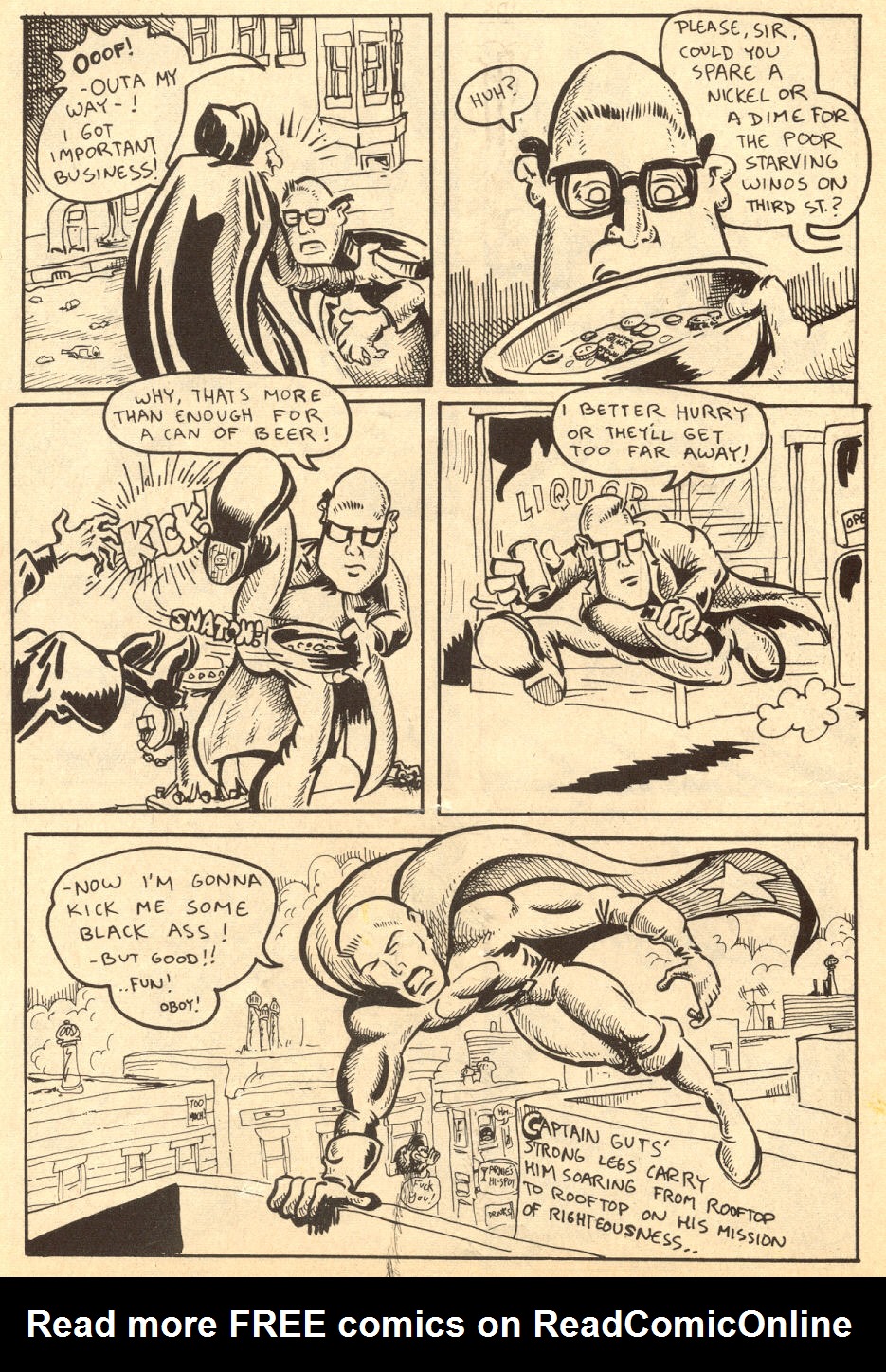 Read online Captain Guts comic -  Issue #2 - 10