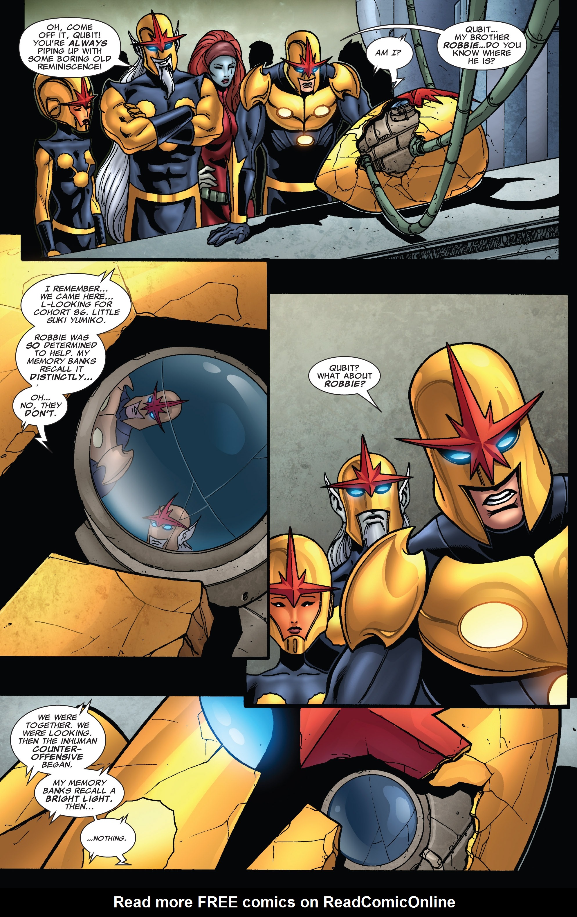 Read online Nova (2007) comic -  Issue #26 - 15