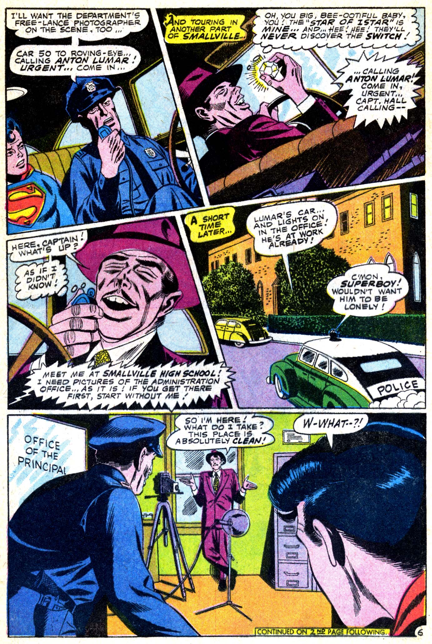 Read online Superboy (1949) comic -  Issue #151 - 7