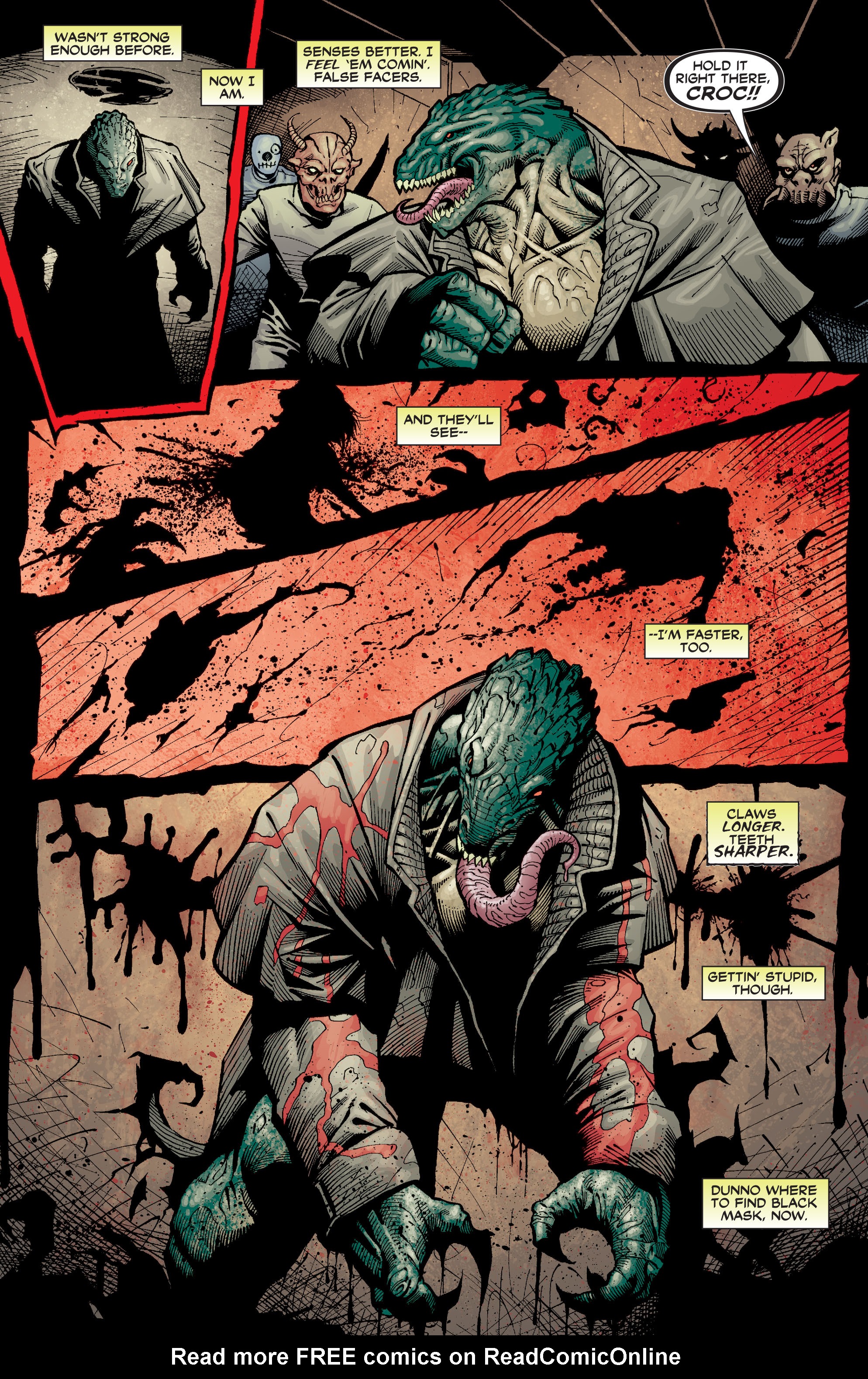 Read online Batman: Arkham: Killer Croc comic -  Issue # Full - 223