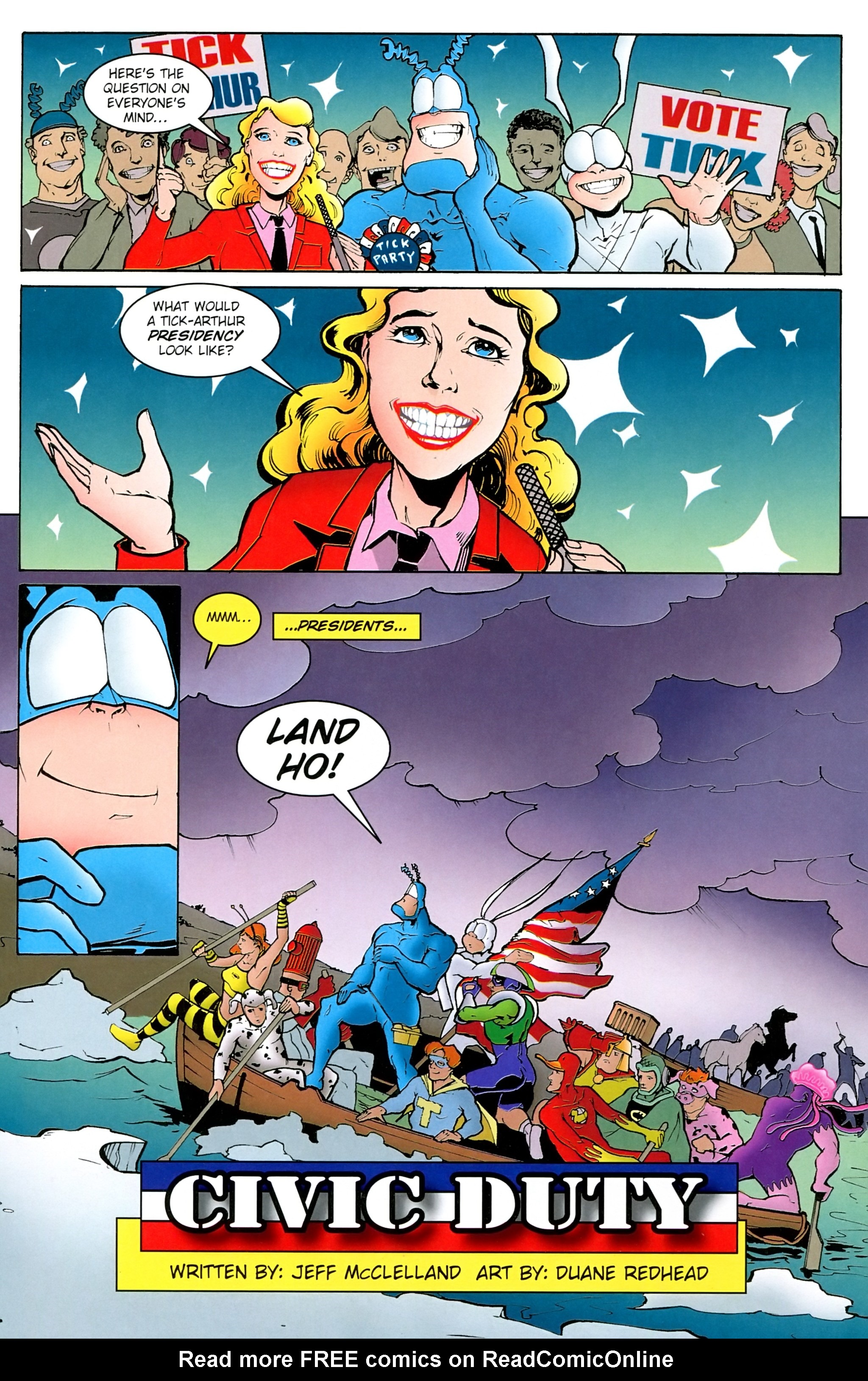 Read online Free Comic Book Day 2017 comic -  Issue # The Tick - 18