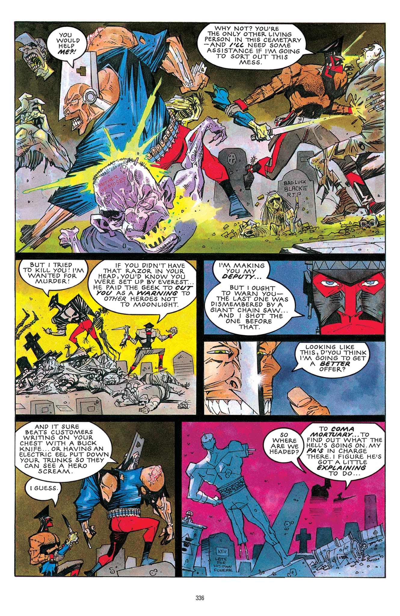 Read online Marshal Law: The Deluxe Edition comic -  Issue # TPB - 335