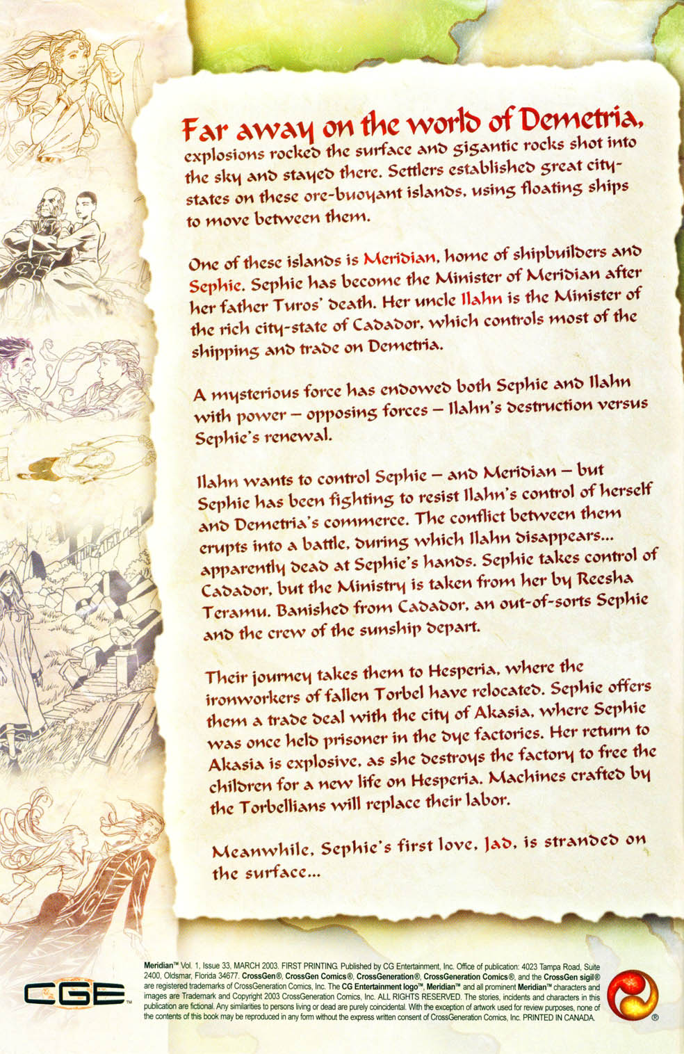 Read online Meridian comic -  Issue #33 - 4