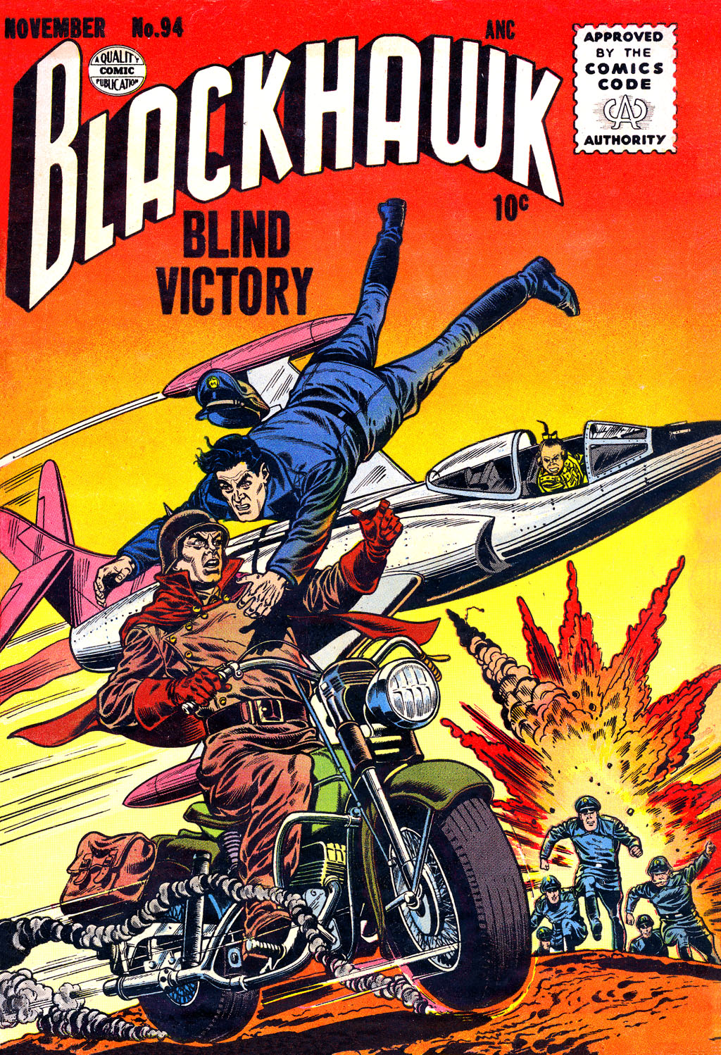 Read online Blackhawk (1957) comic -  Issue #94 - 1