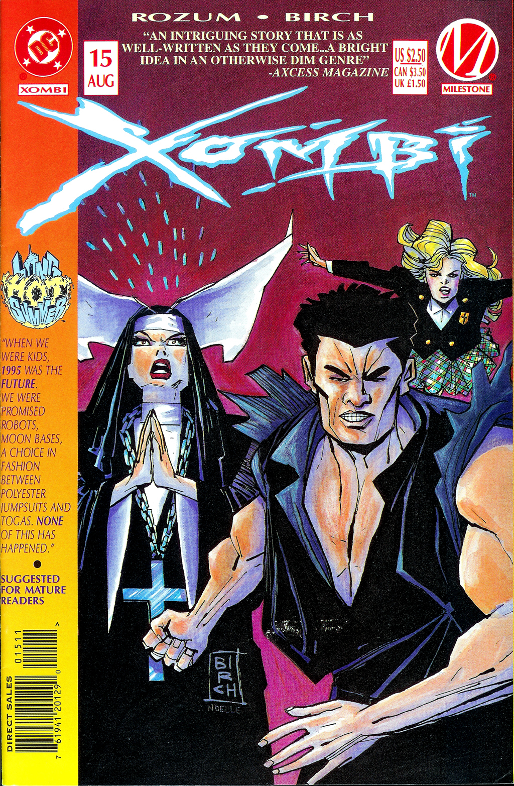 Read online Xombi (1994) comic -  Issue #15 - 1
