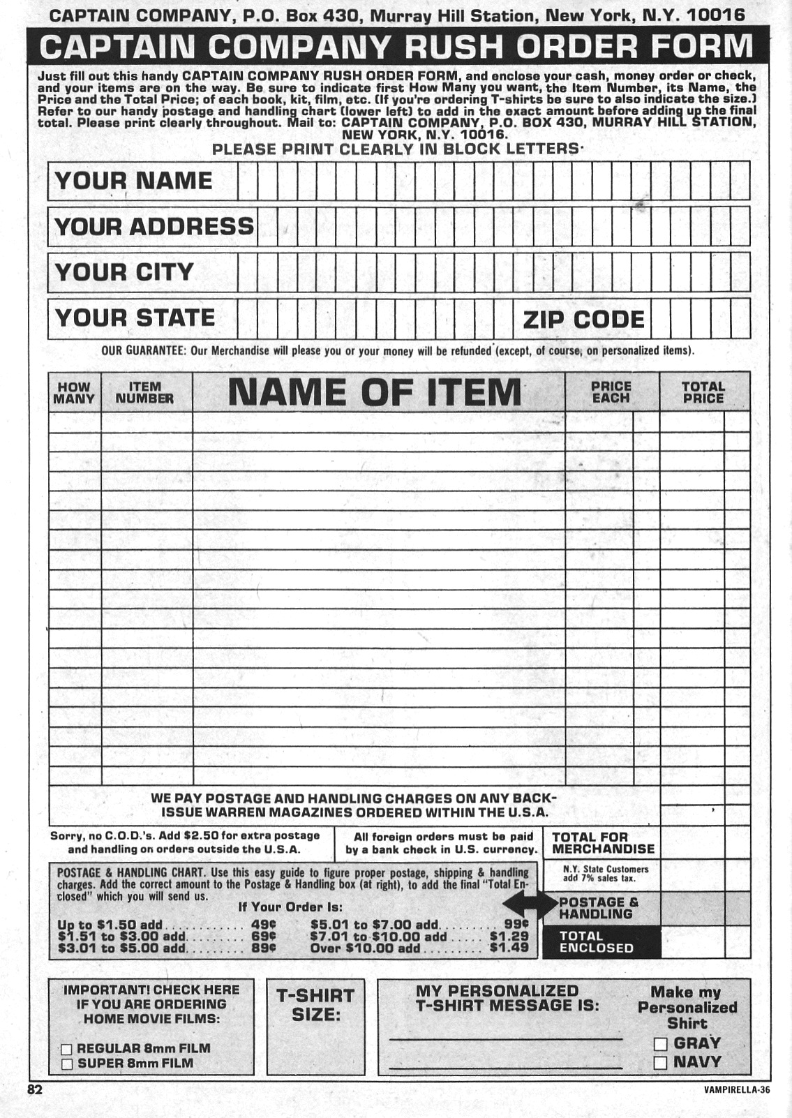 Read online Vampirella (1969) comic -  Issue #36 - 82