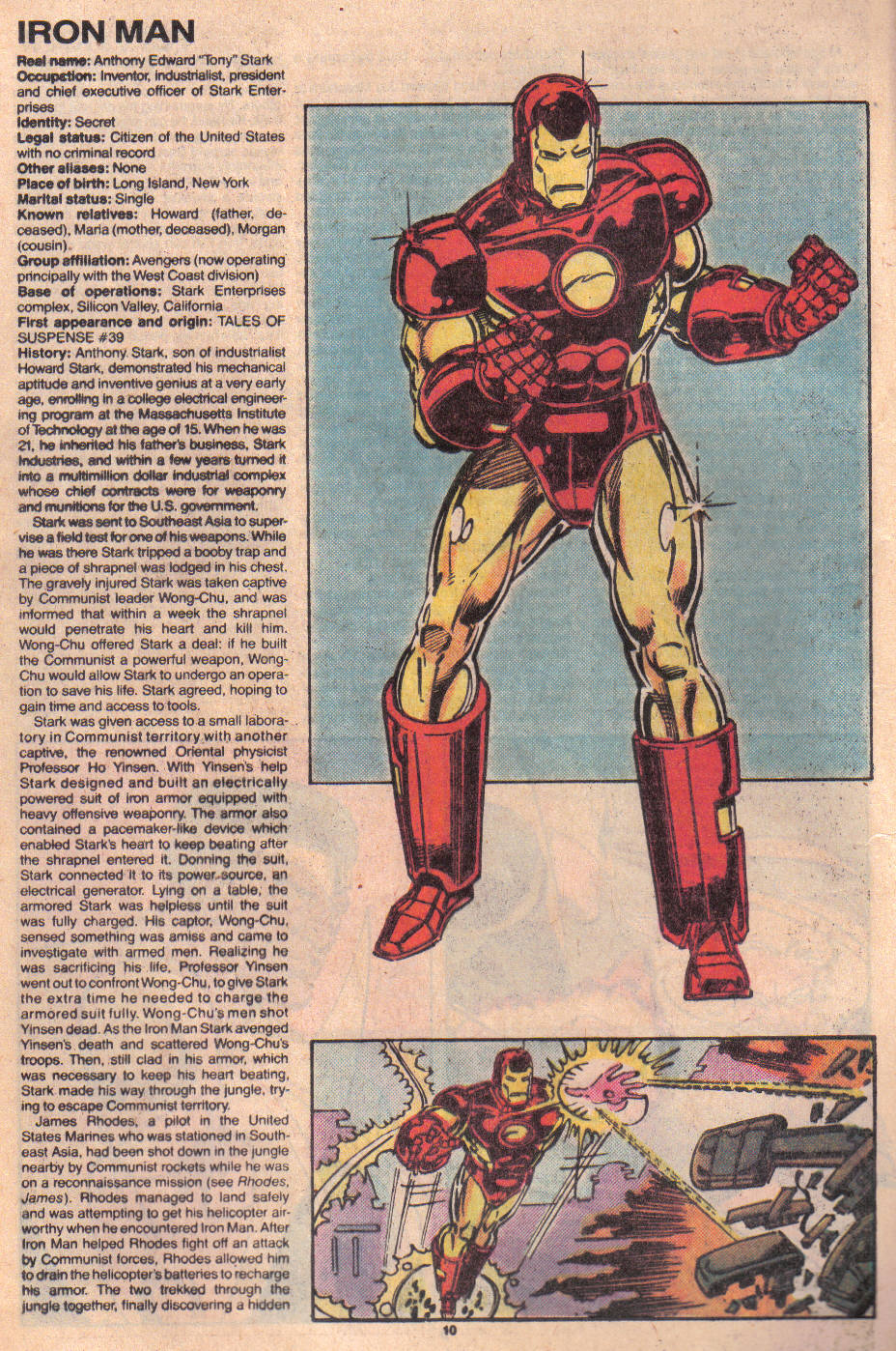 Read online The Official Handbook of the Marvel Universe: Update '89 comic -  Issue #4 - 12