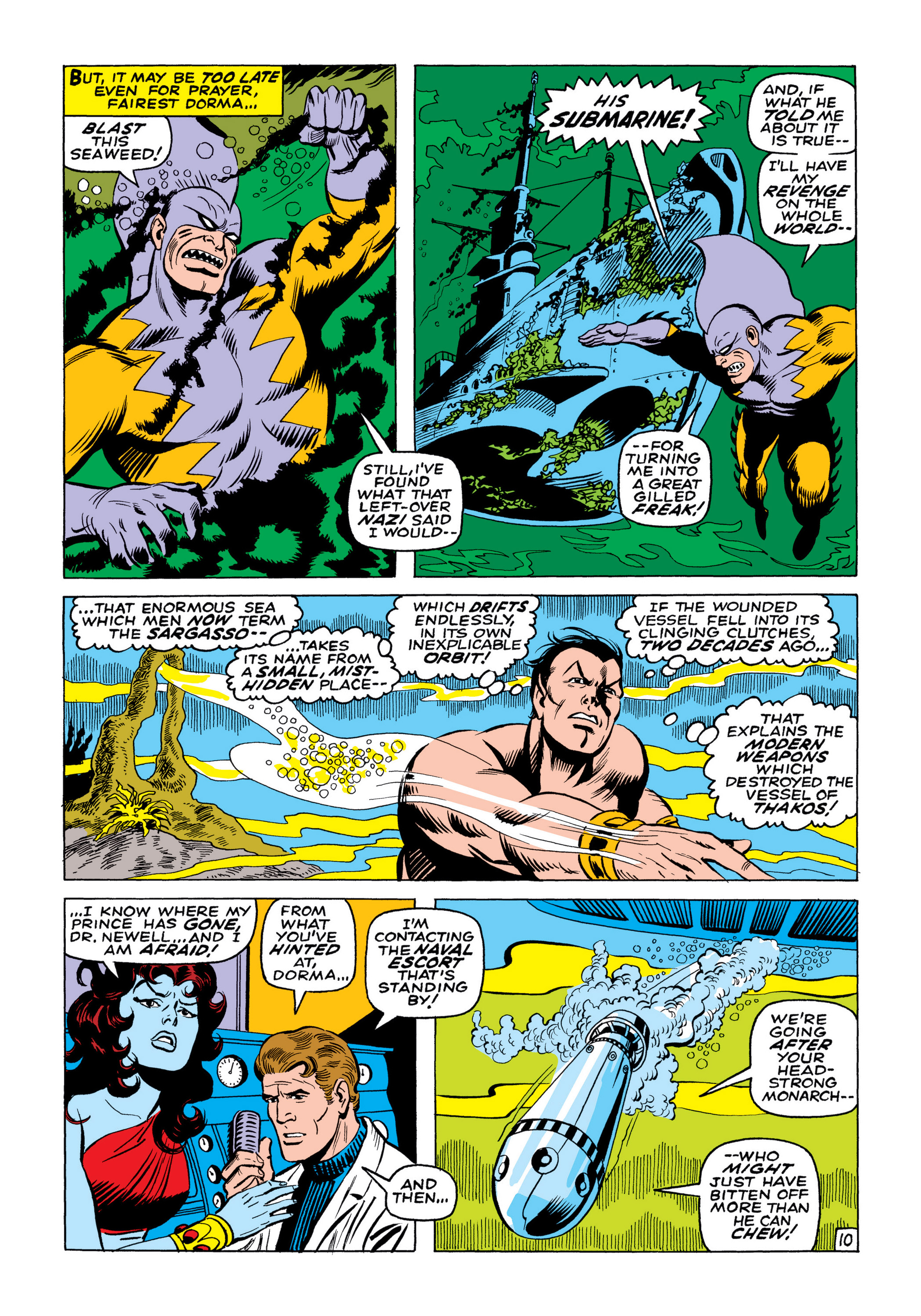 Read online Marvel Masterworks: The Sub-Mariner comic -  Issue # TPB 4 (Part 1) - 61