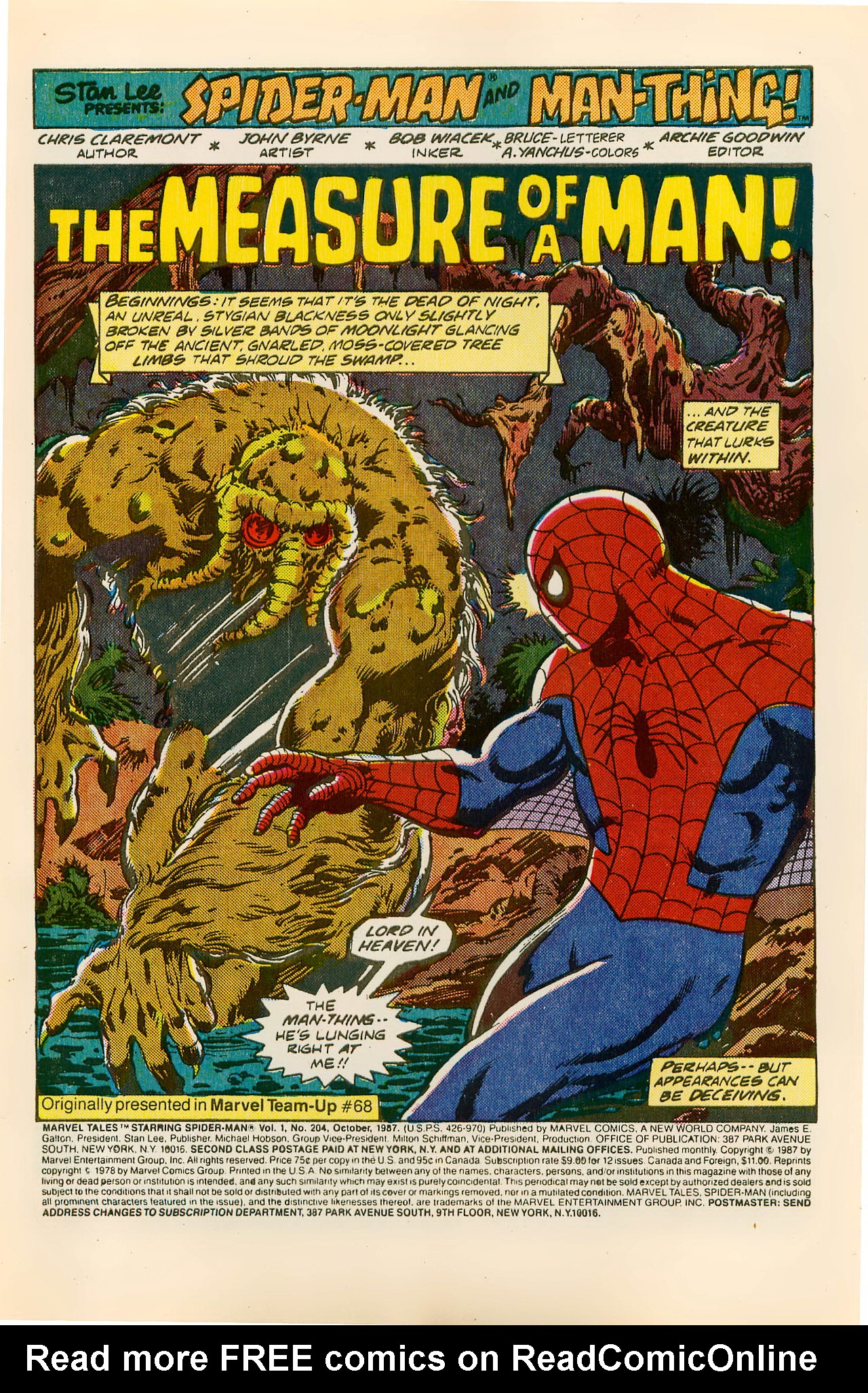 Read online Marvel Tales (1964) comic -  Issue #204 - 4