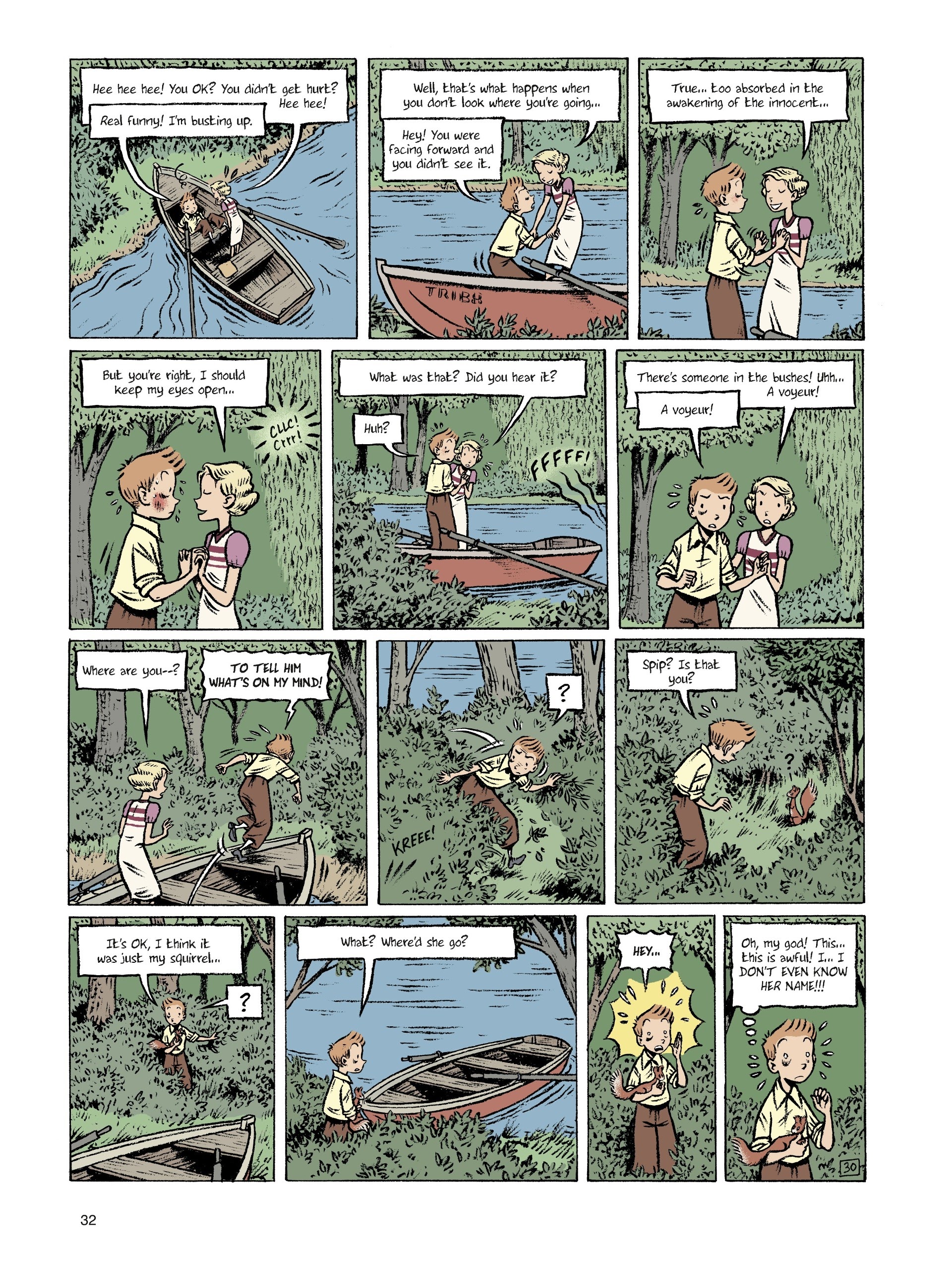 Read online Spirou: The Diary of a Naive Young Man comic -  Issue # TPB - 32