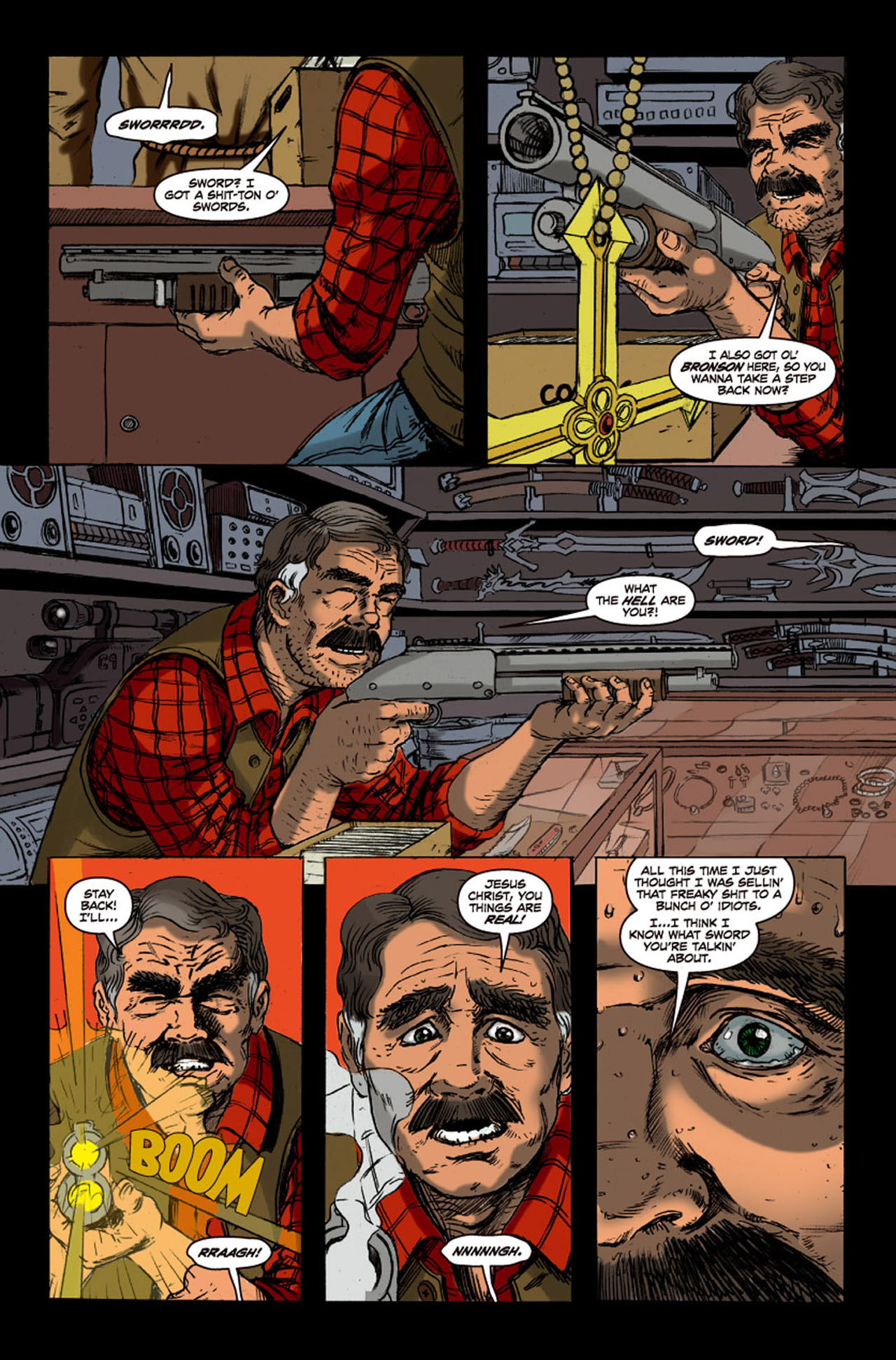 Read online Hack/Slash & Mercy Sparx: A Slice of Hell comic -  Issue #1 - 17