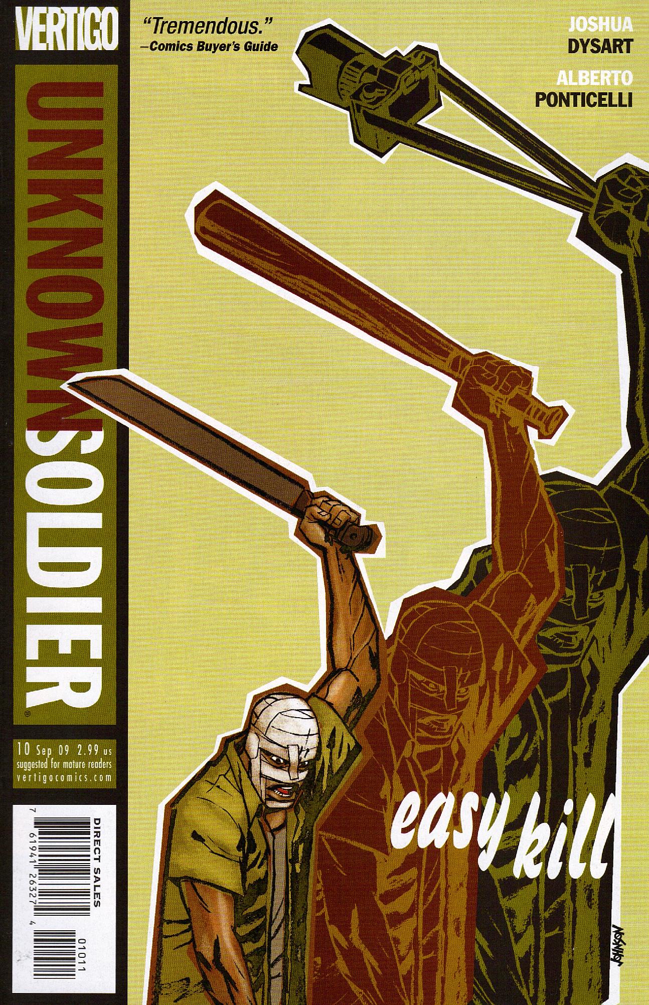 Read online Unknown Soldier (2008) comic -  Issue #10 - 1
