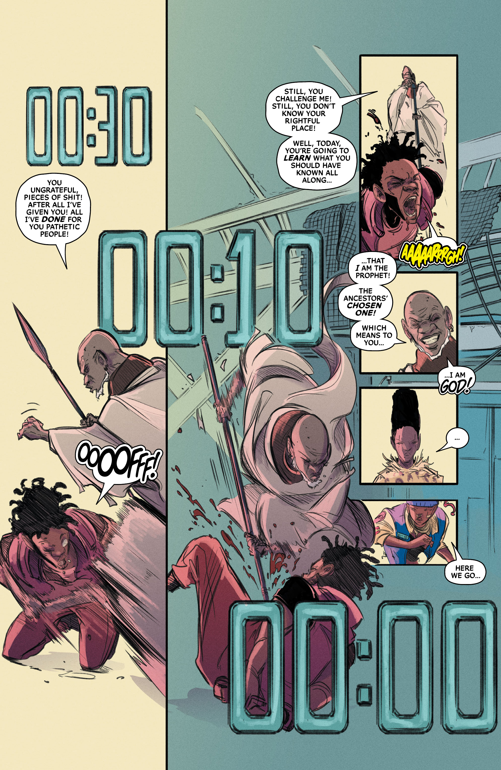 Read online Land of the Living Gods comic -  Issue #5 - 10