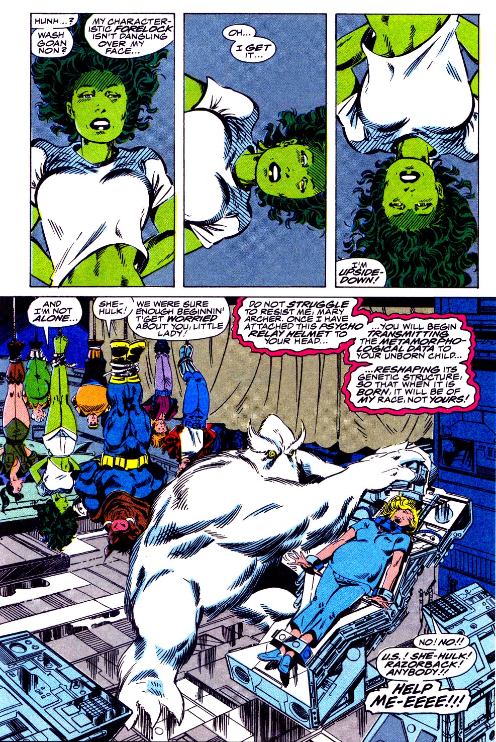 Read online The Sensational She-Hulk comic -  Issue #7 - 8