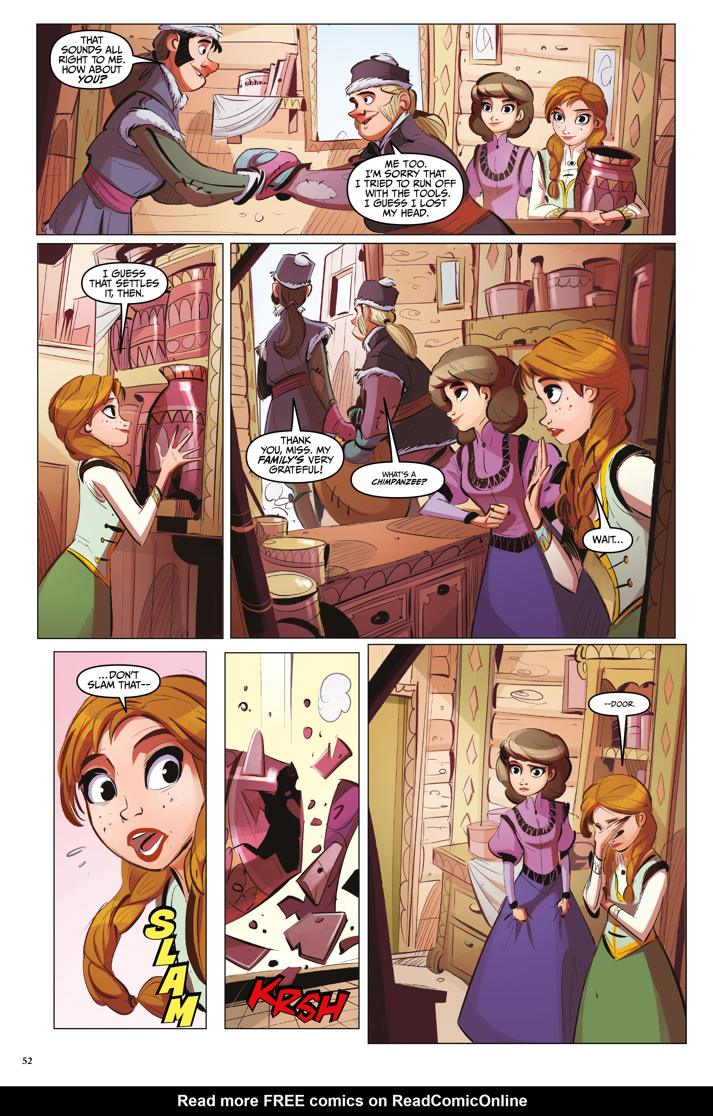 Read online Disney Frozen Library Edition comic -  Issue # TPB (Part 1) - 54