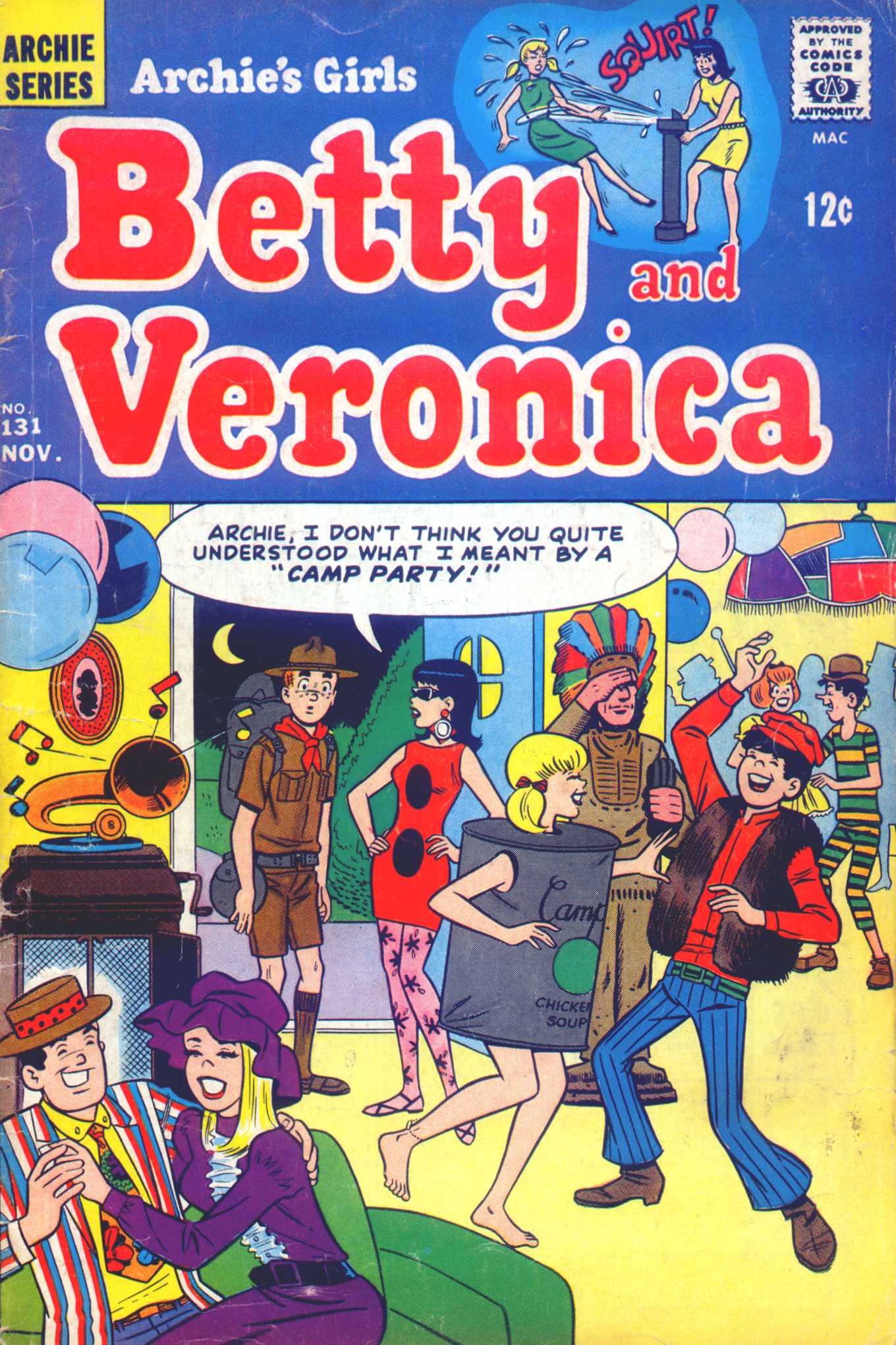 Read online Archie's Girls Betty and Veronica comic -  Issue #131 - 1