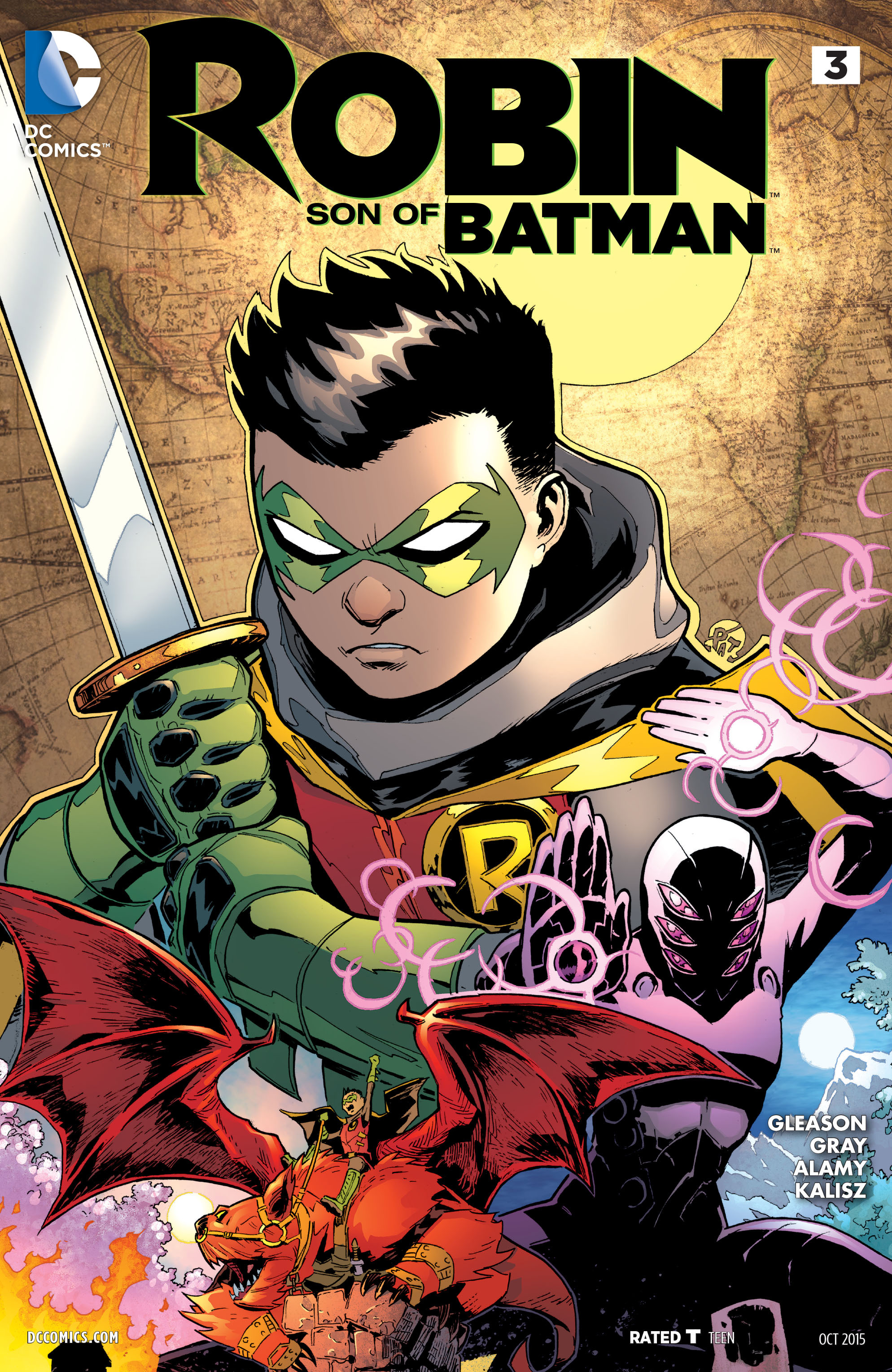 Read online Robin: Son of Batman comic -  Issue #3 - 1