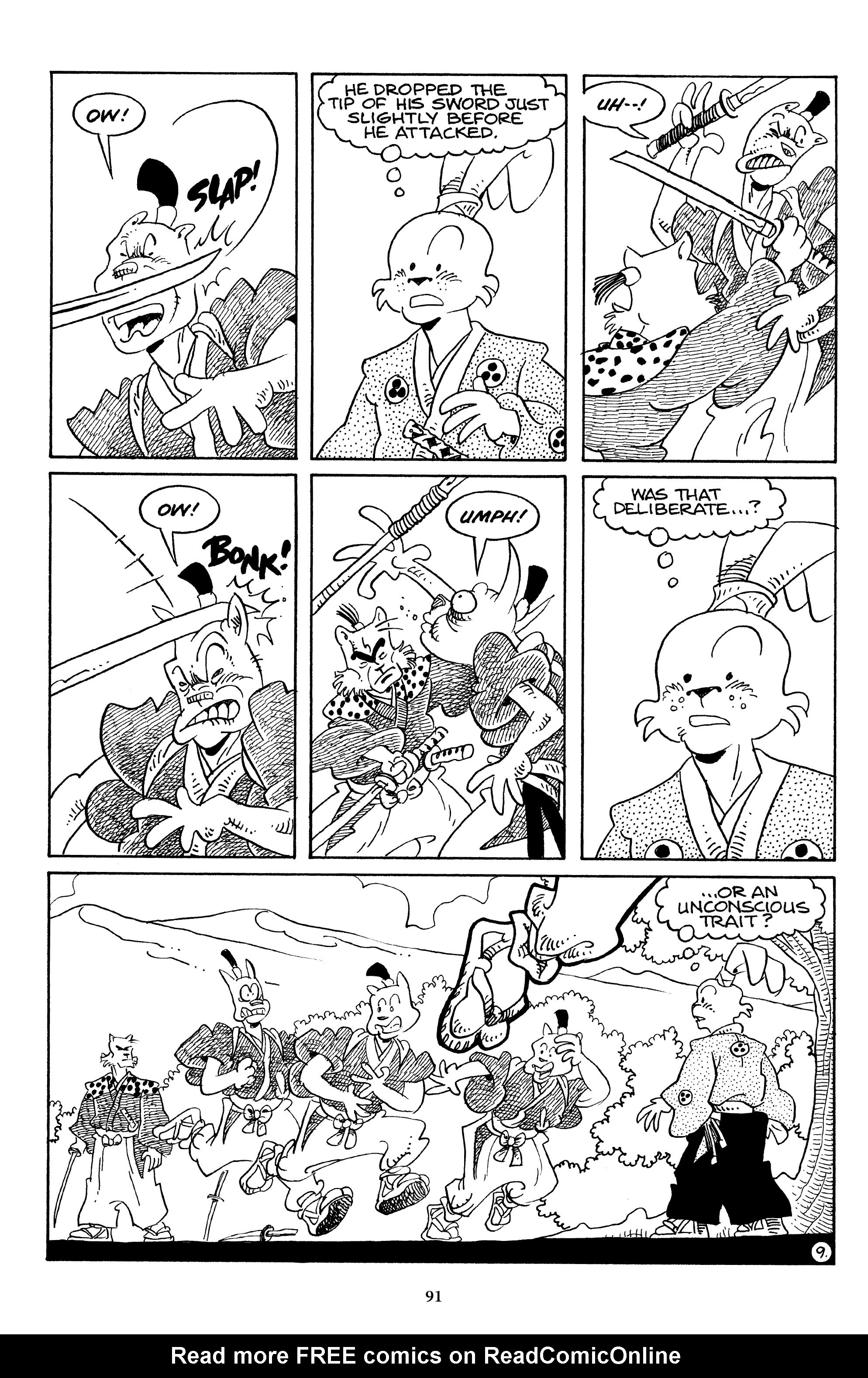 Read online The Usagi Yojimbo Saga comic -  Issue # TPB 4 - 90
