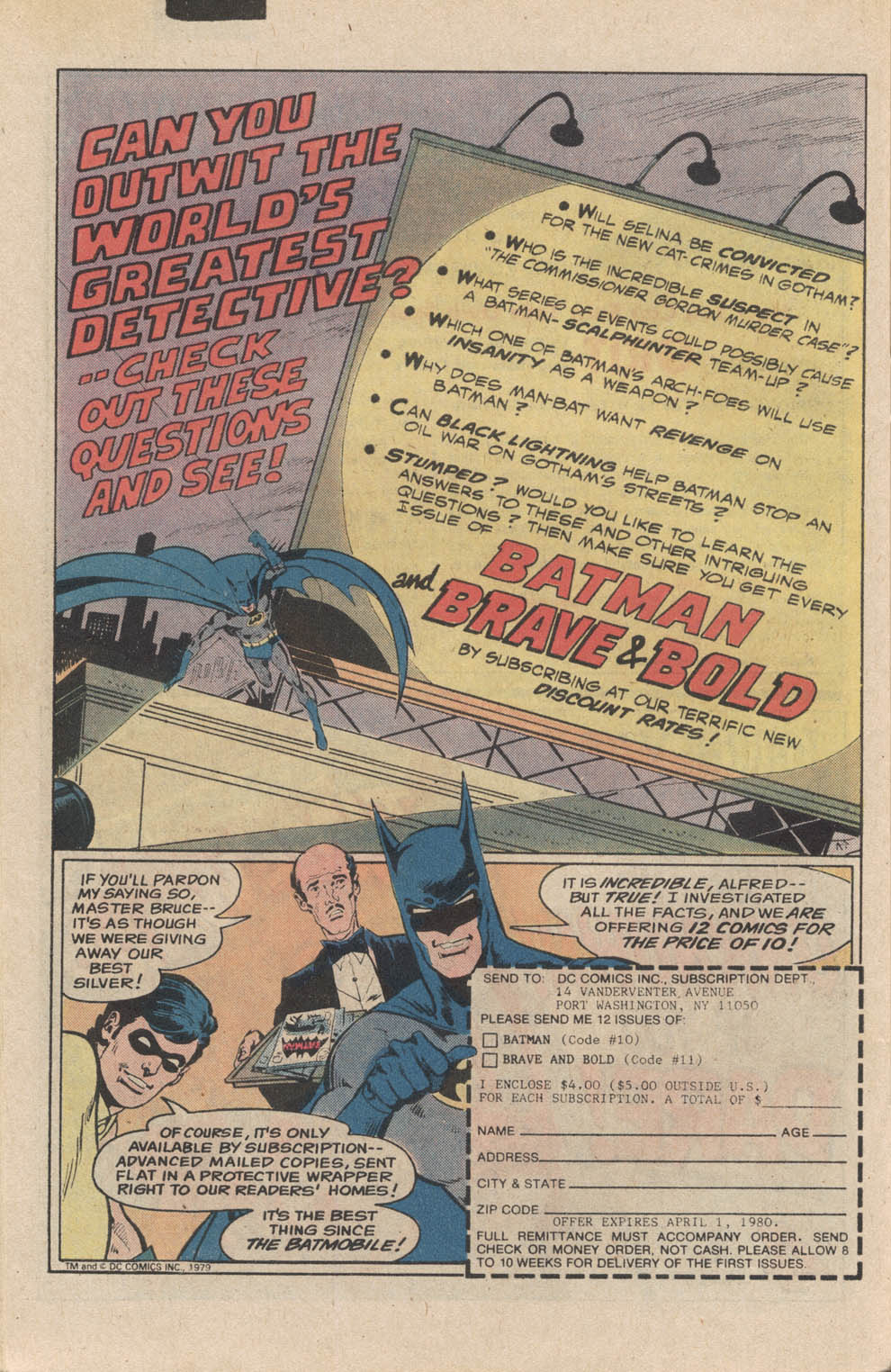 Read online Batman (1940) comic -  Issue #322 - 30
