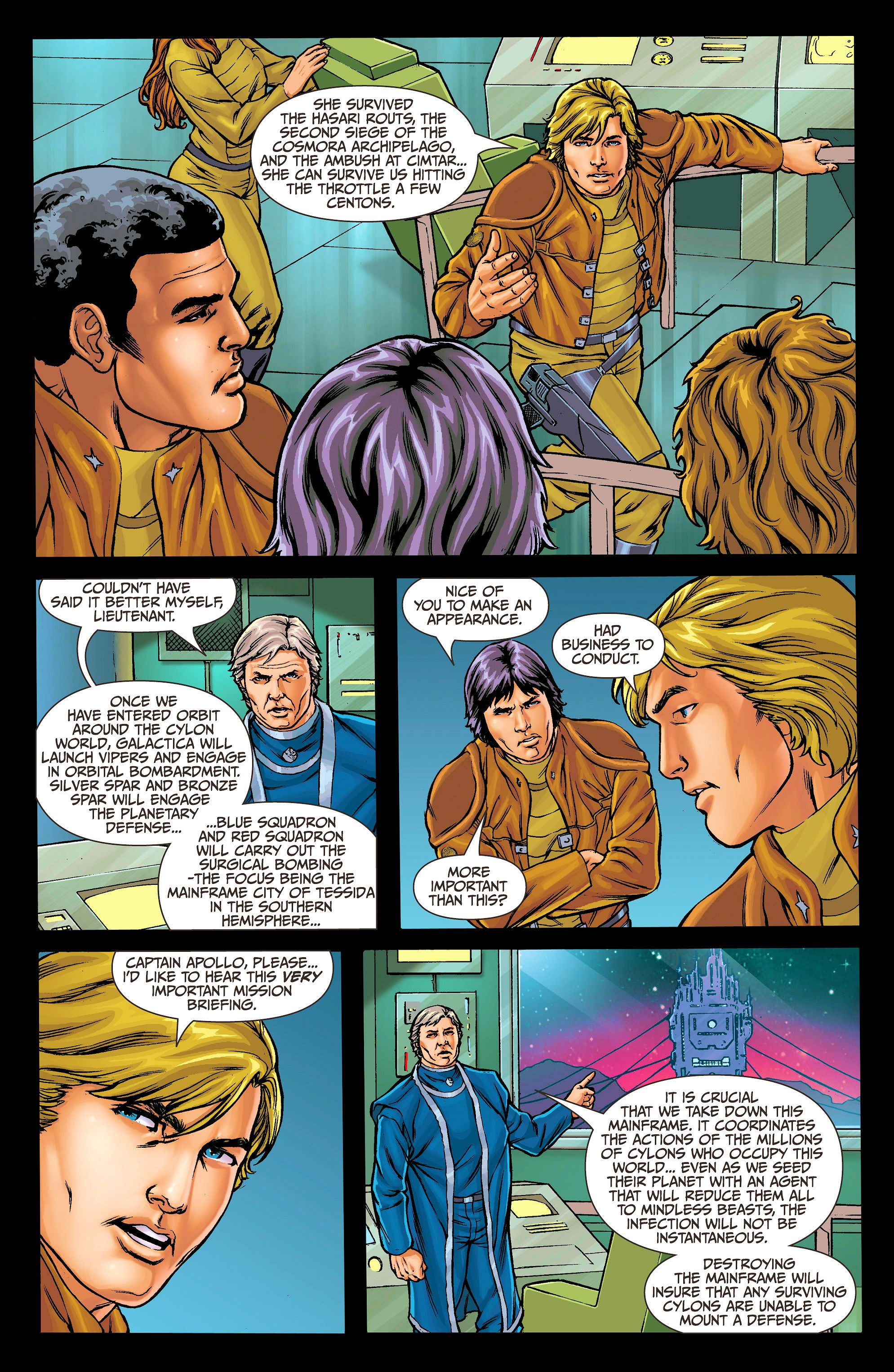 Read online Battlestar Galactica: Cylon Apocalypse comic -  Issue #3 - 10
