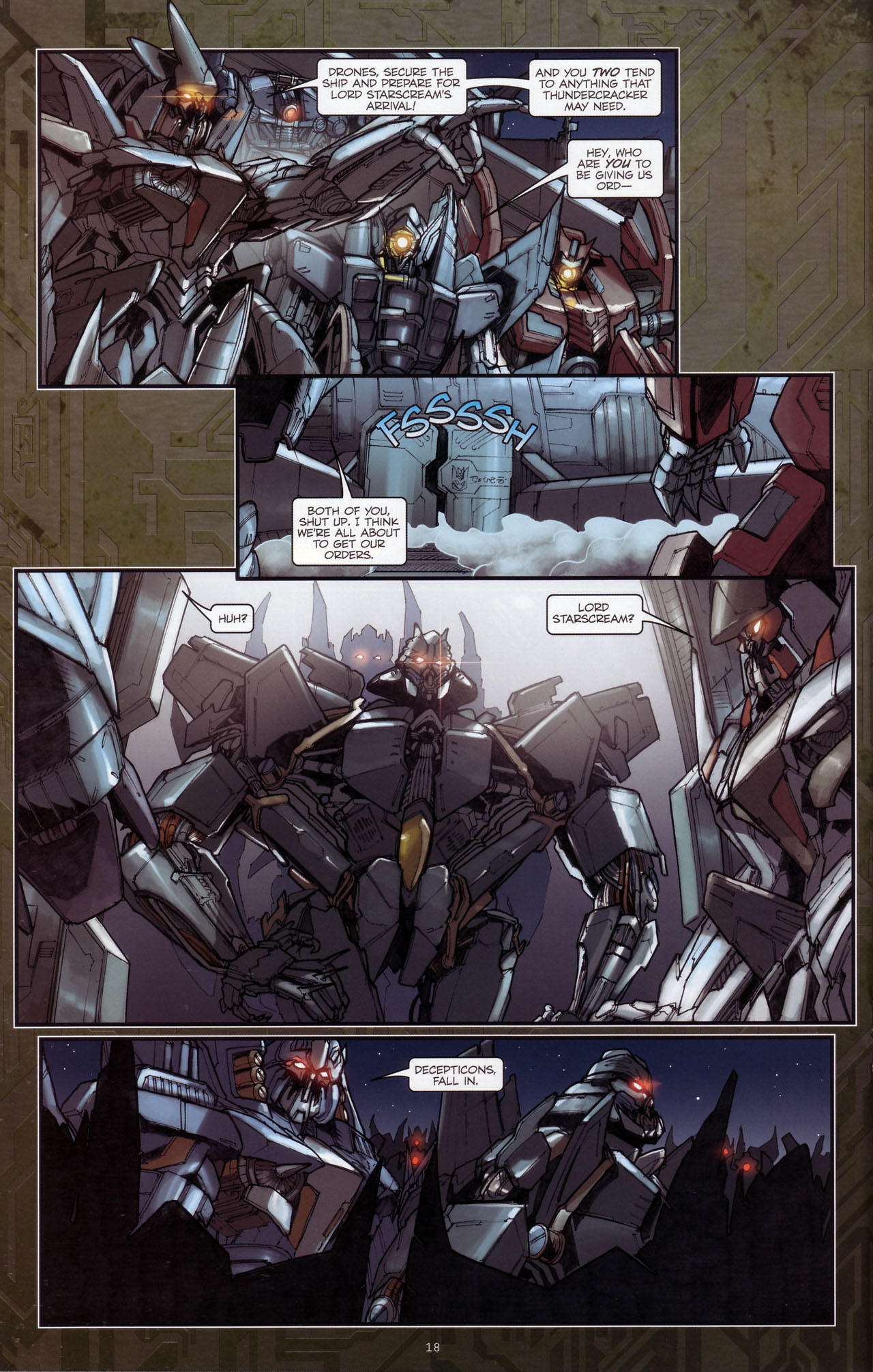 Read online Transformers The Reign of Starscream comic Issue 3