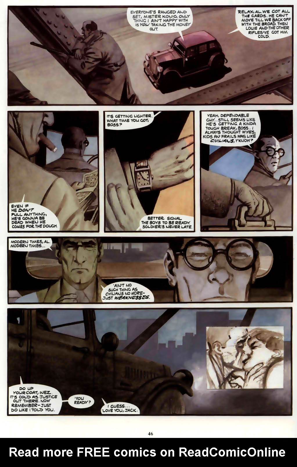 Read online Marvel Graphic Novel comic -  Issue #6 Night Raven - House of Cards - 45