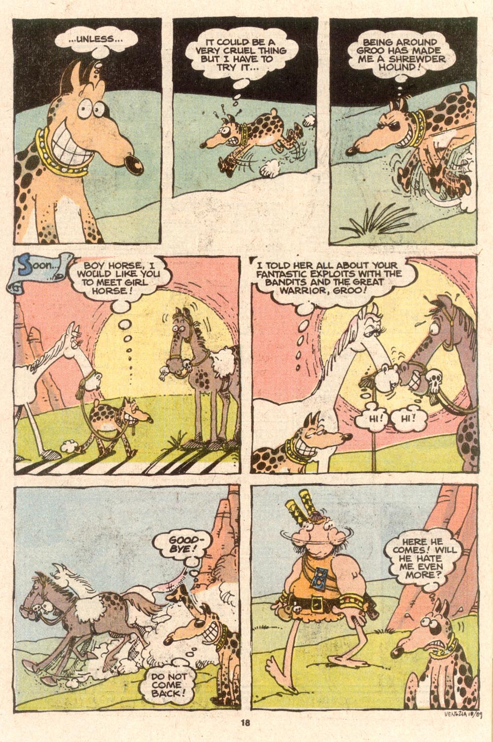Read online Sergio Aragonés Groo the Wanderer comic -  Issue #62 - 19