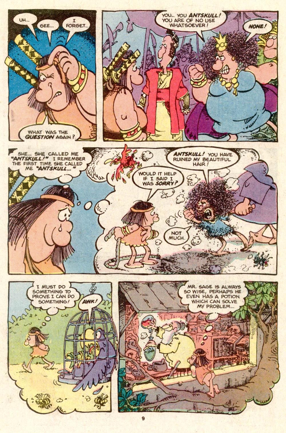 Read online Sergio Aragonés Groo the Wanderer comic -  Issue #19 - 9