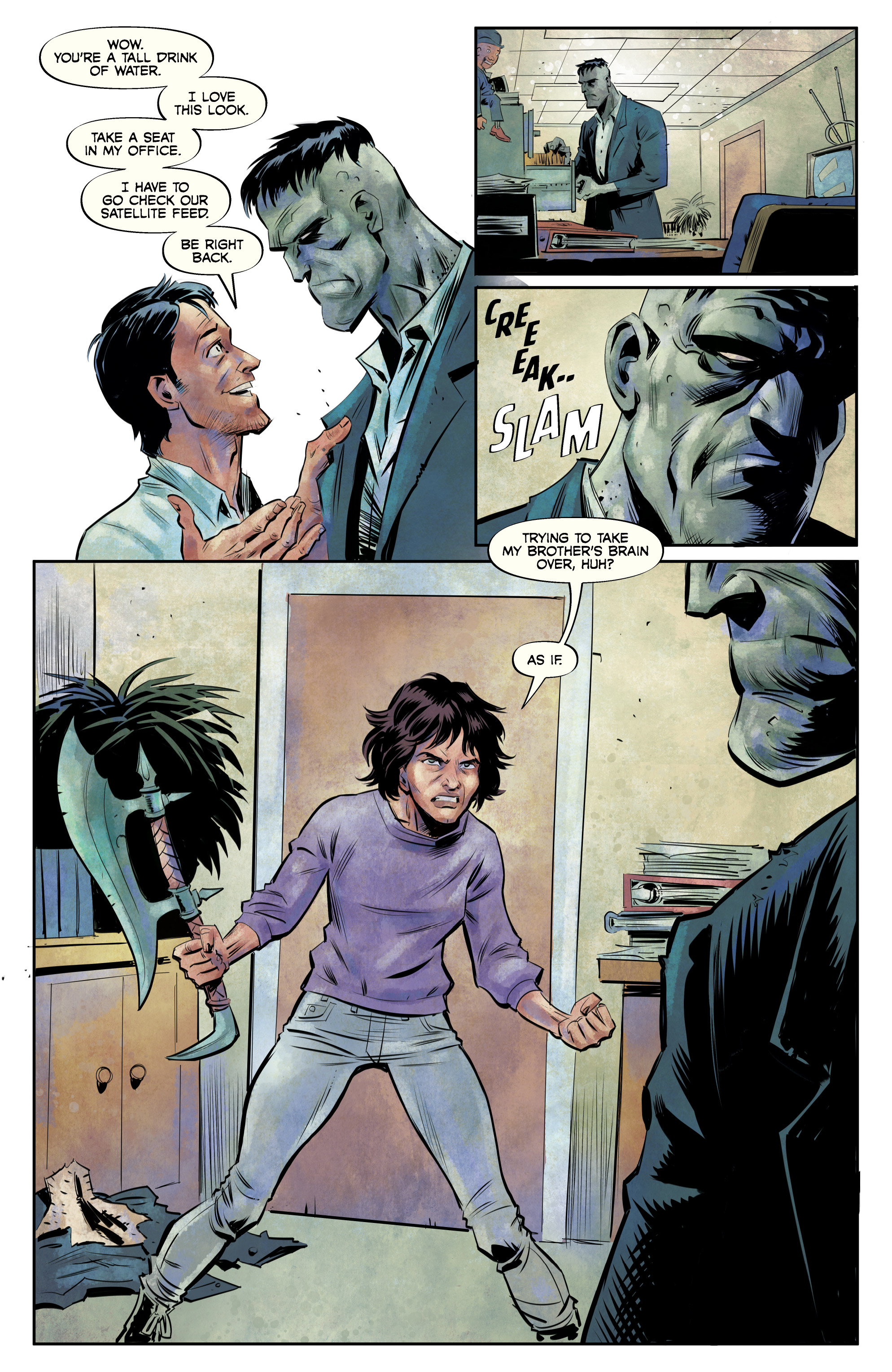 Read online Count Crowley: Reluctant Midnight Monster Hunter comic -  Issue #4 - 14