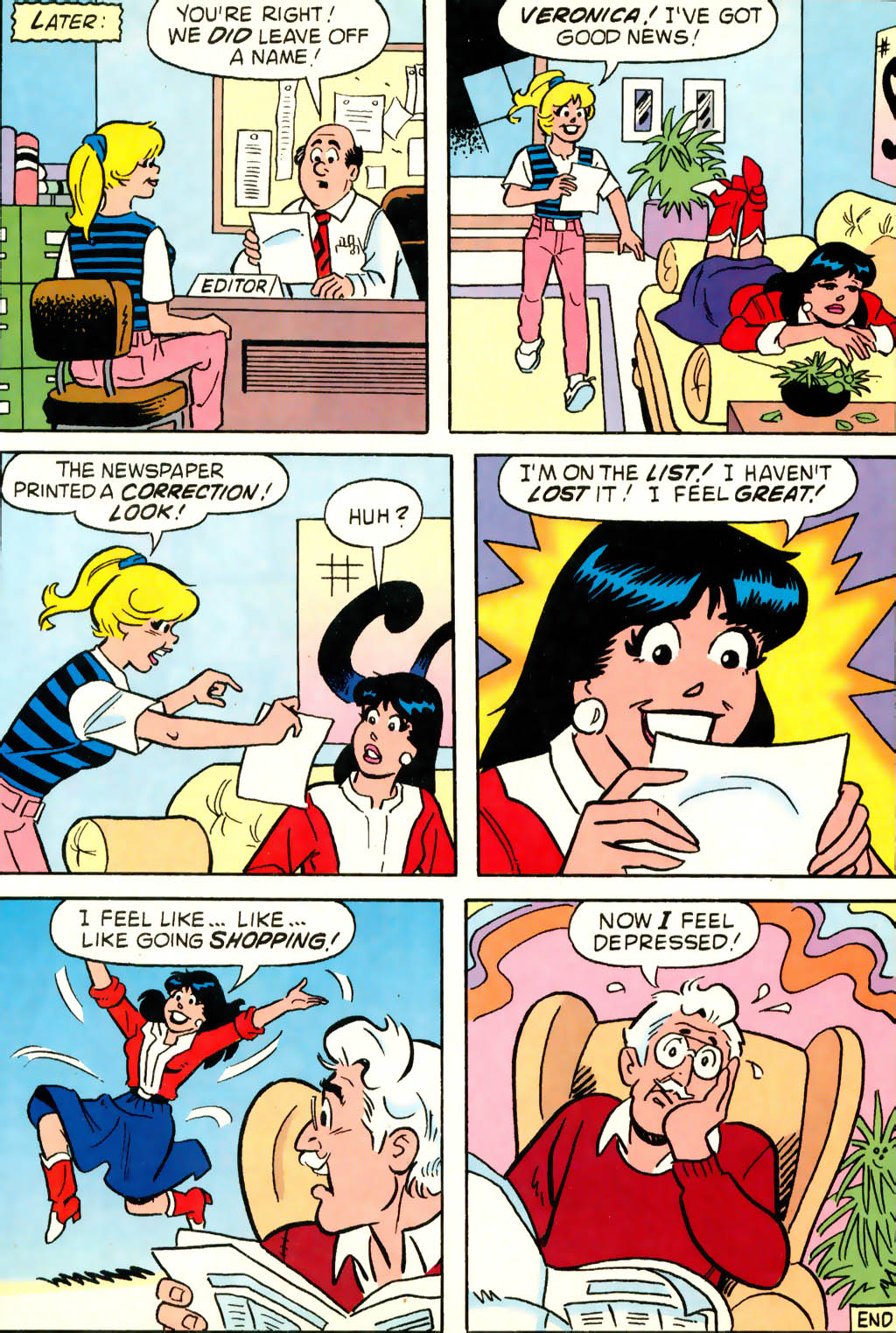 Read online Veronica comic -  Issue #65 - 18