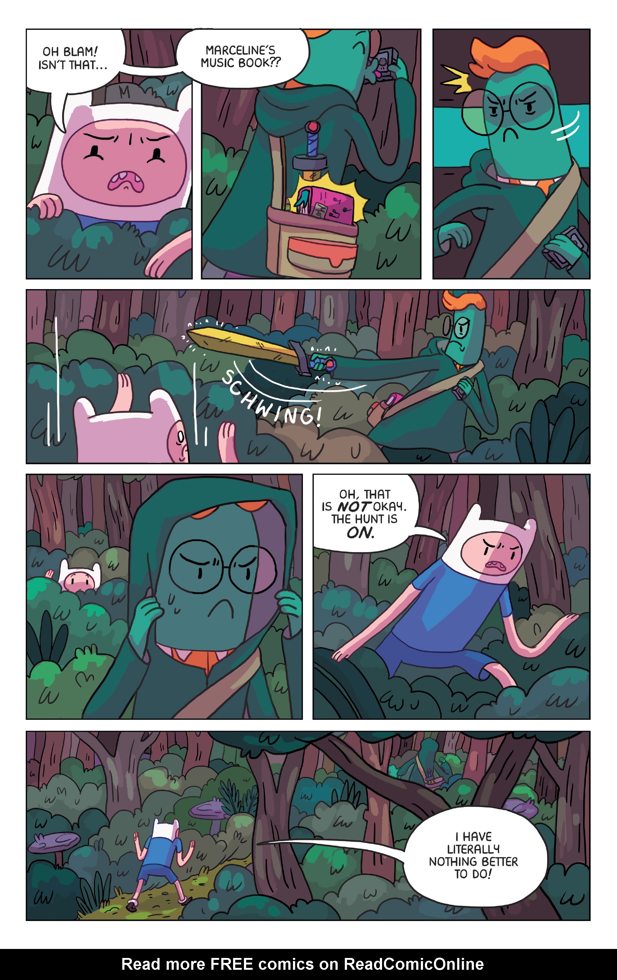 Read online Adventure Time: Marceline Gone Adrift comic -  Issue #3 - 16