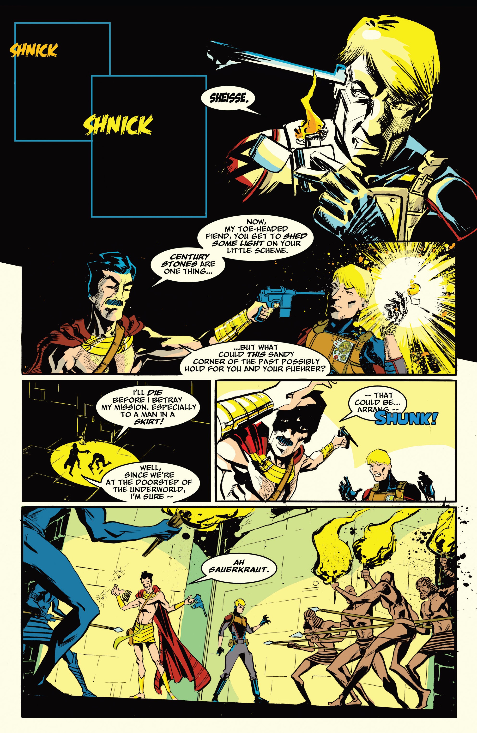 Read online Albert Einstein: Time Mason comic -  Issue #5 - 7