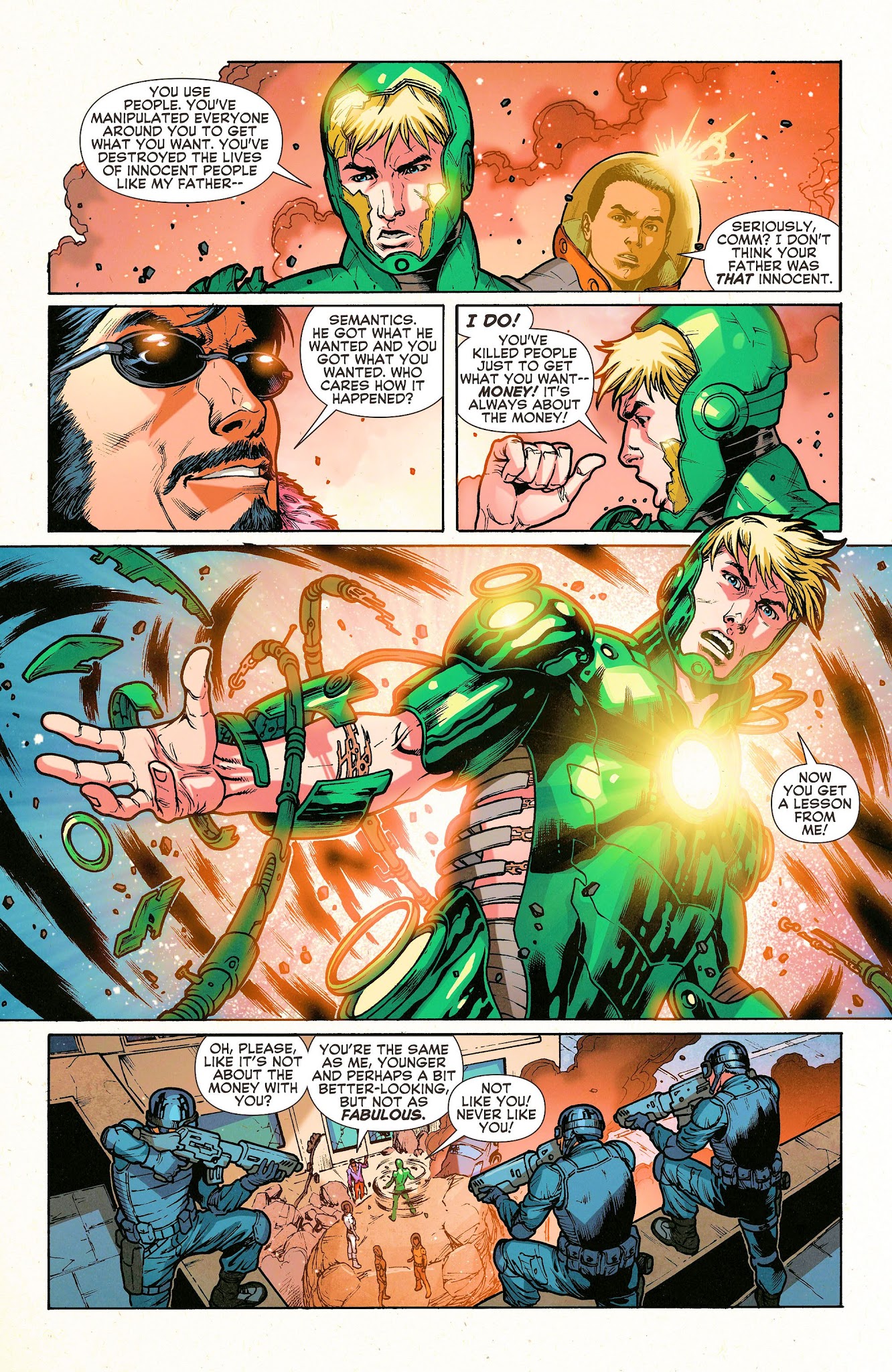 Read online The Green Team: Teen Trillionaires comic -  Issue #6 - 18