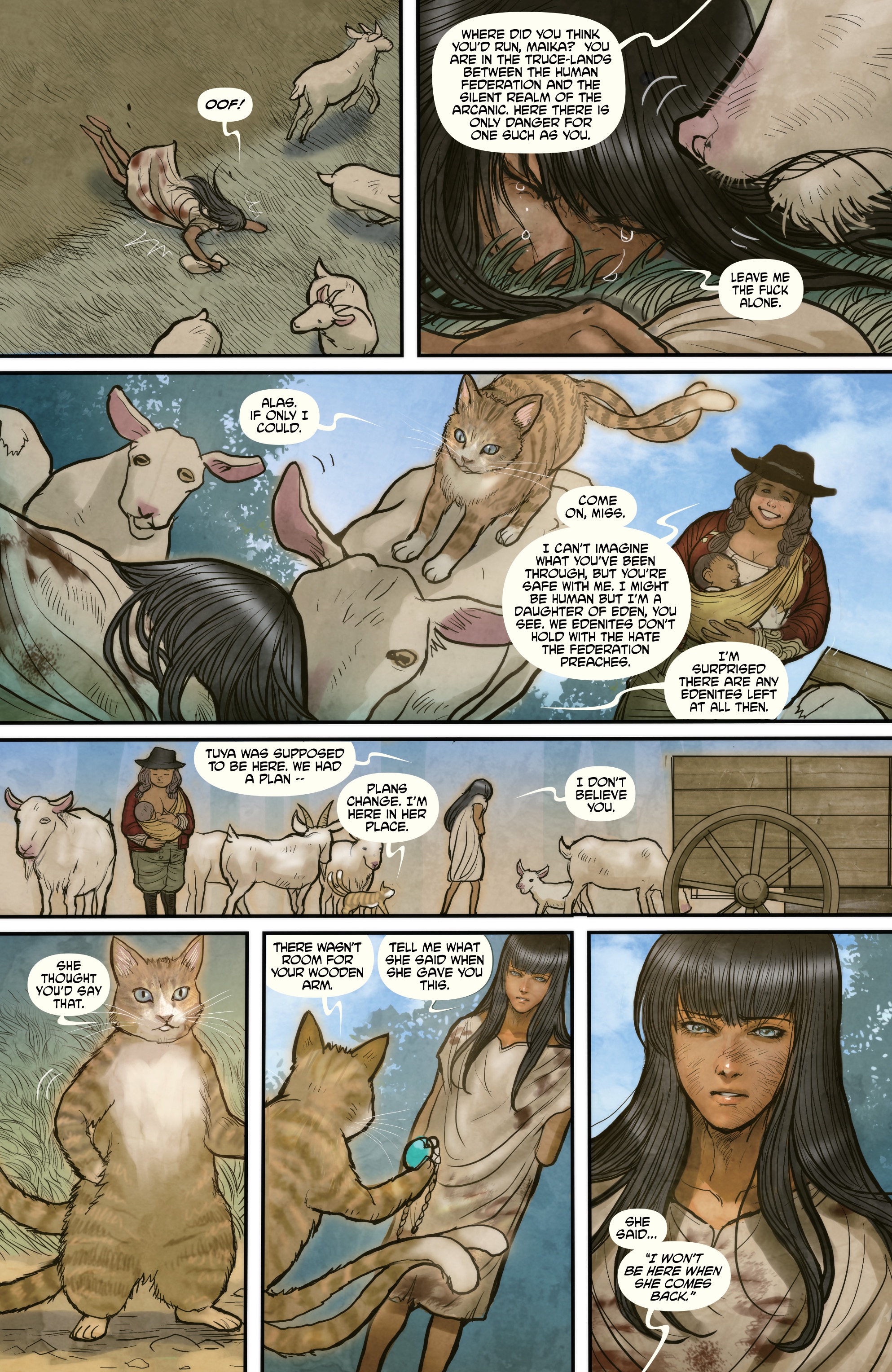 Read online Monstress comic - Issue #2.