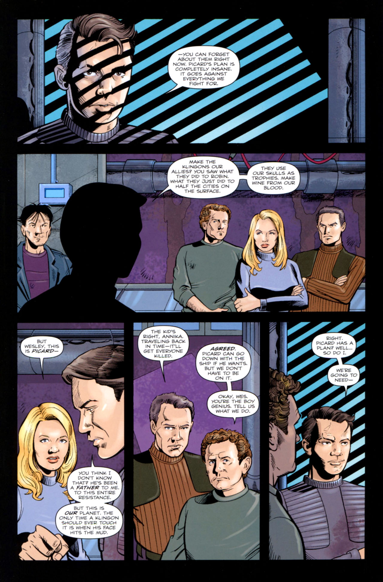 Read online Star Trek: The Next Generation: The Last Generation comic -  Issue #3 - 4