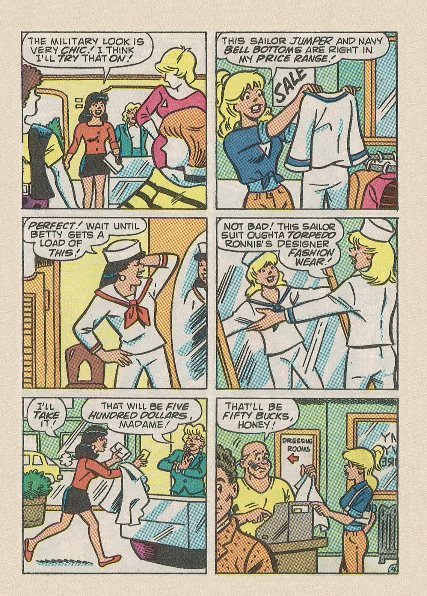 Read online Betty and Veronica Digest Magazine comic -  Issue #43 - 6