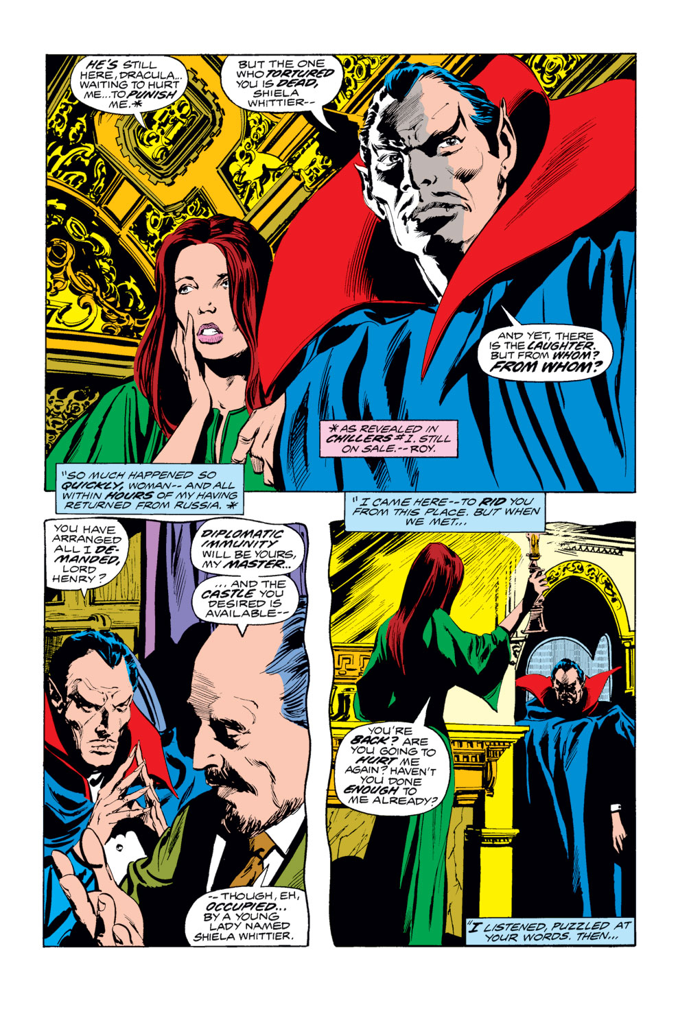 Read online Tomb of Dracula (1972) comic -  Issue #23 - 3