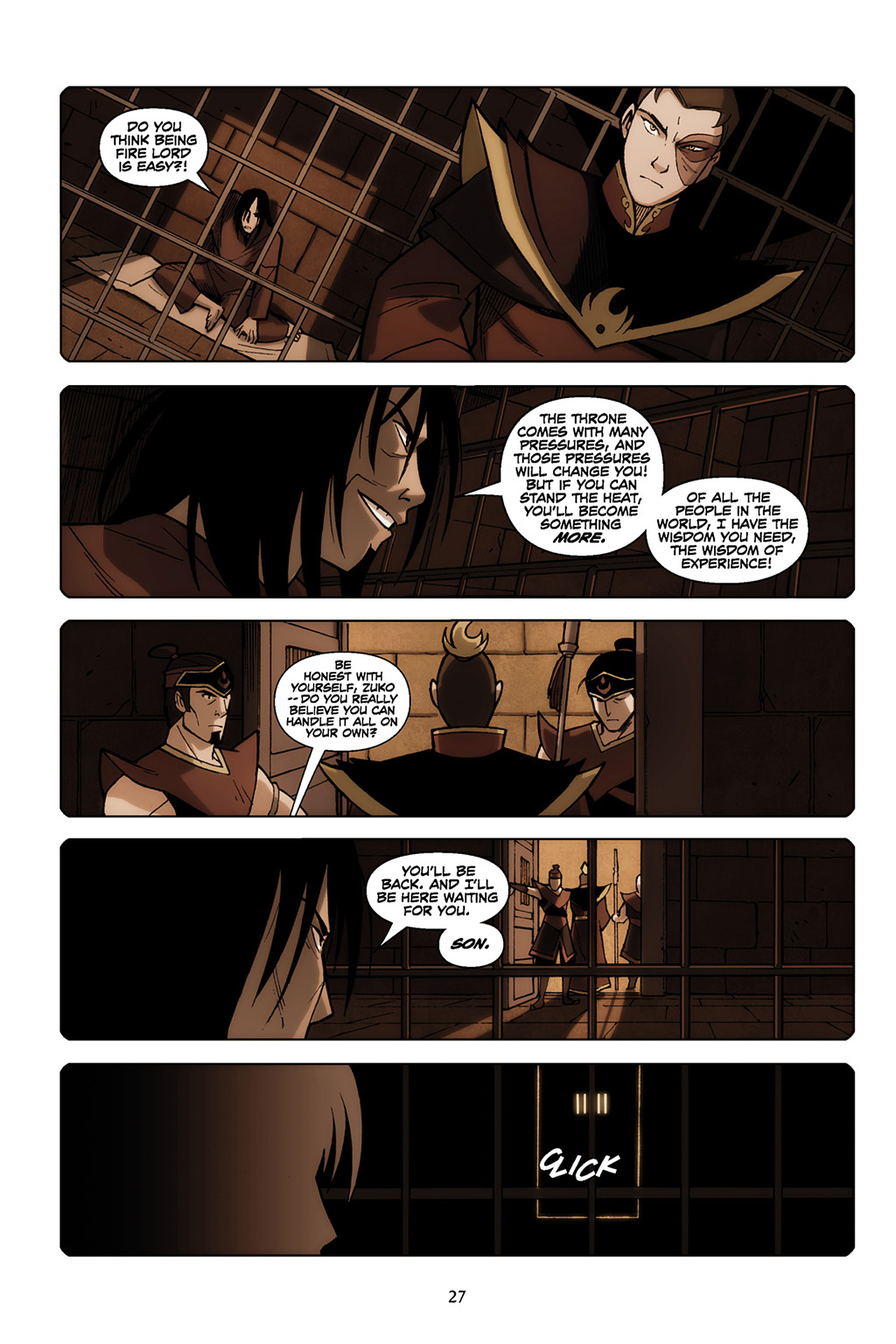Read online Nickelodeon Avatar: The Last Airbender - The Promise comic -  Issue # Part 1 - 28