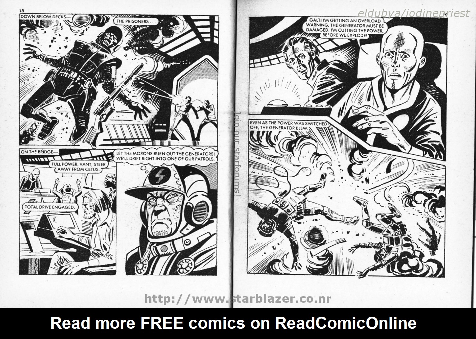 Read online Starblazer comic -  Issue #55 - 11