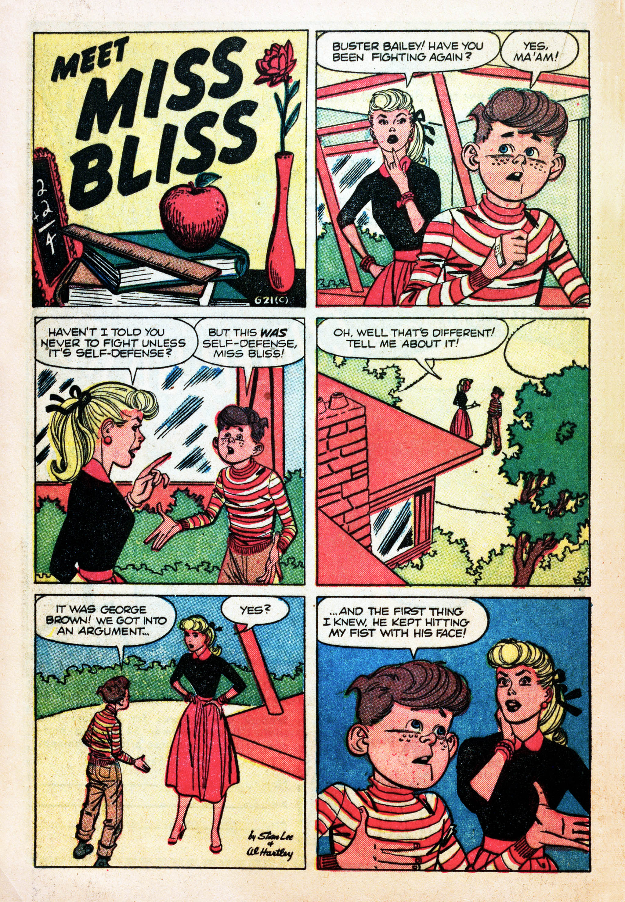 Read online Meet Miss Bliss comic -  Issue #2 - 16