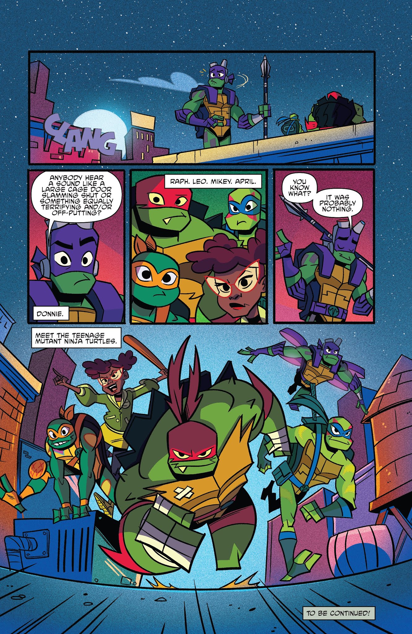 Read online Rise of the Teenage Mutant Ninja Turtles comic -  Issue #1 - 22