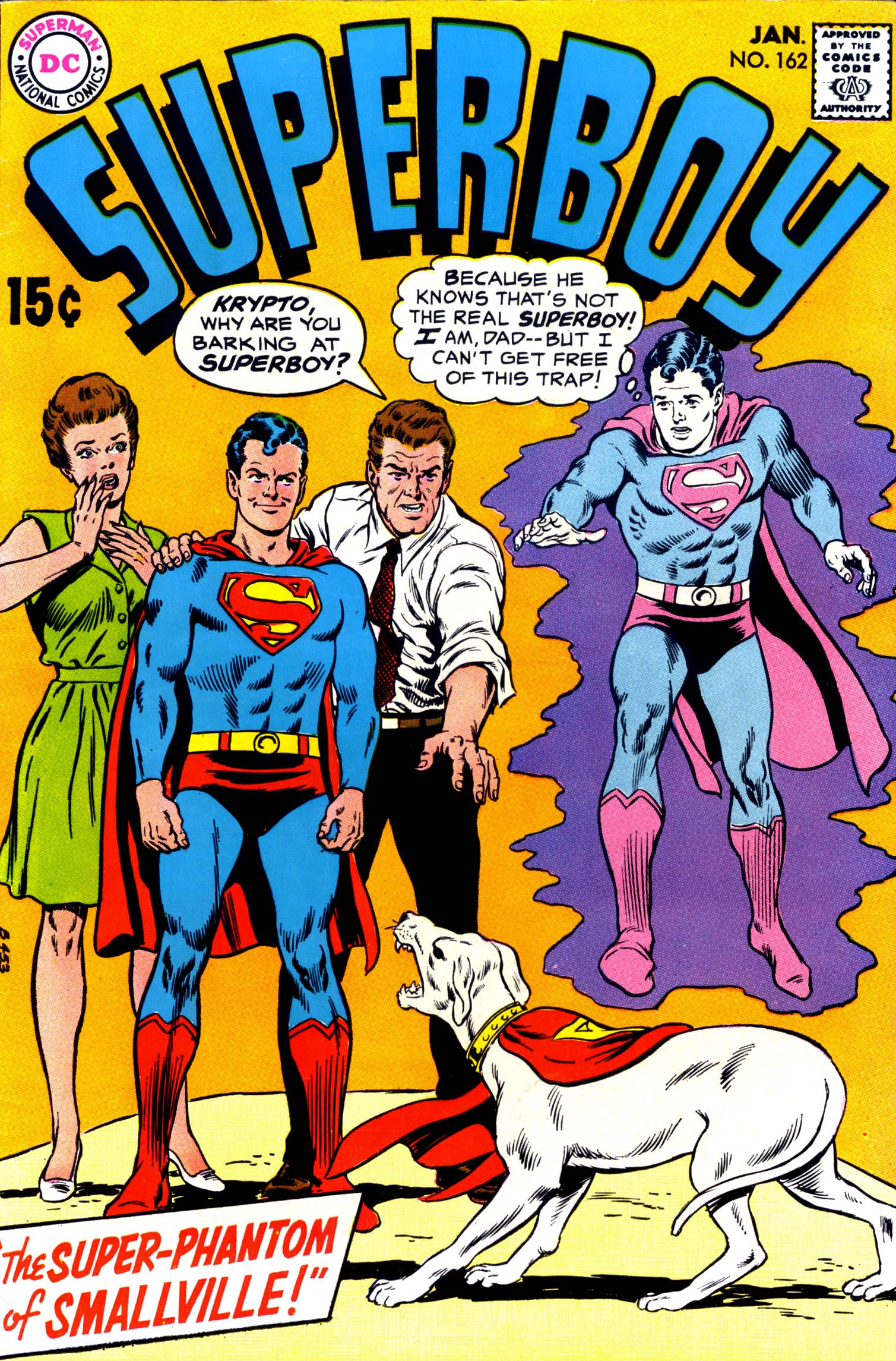 Read online Superboy (1949) comic -  Issue #162 - 1