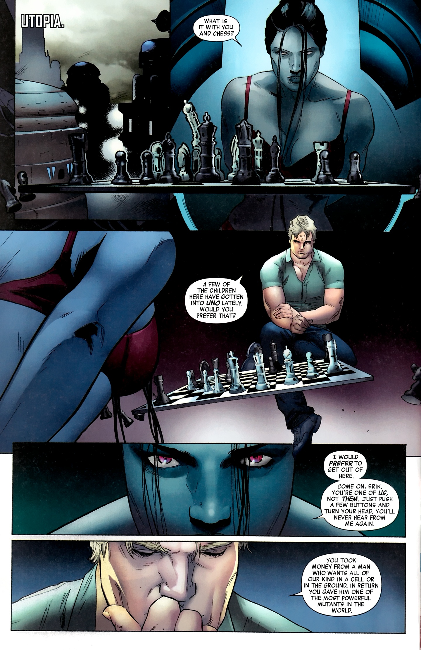 Read online Magneto: Not A Hero comic -  Issue #4 - 8