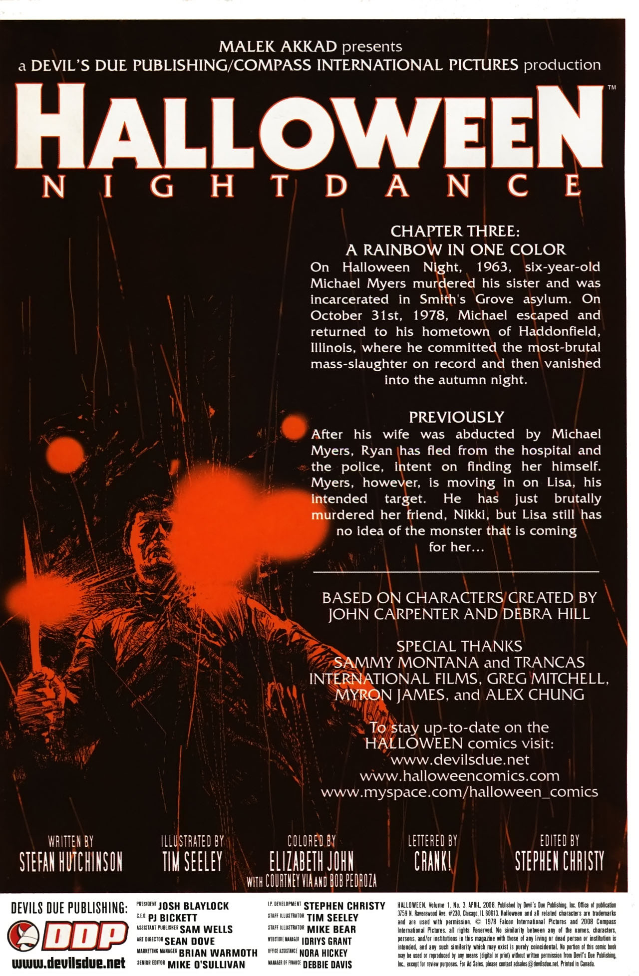 Read online Halloween: Nightdance comic -  Issue #3 - 4