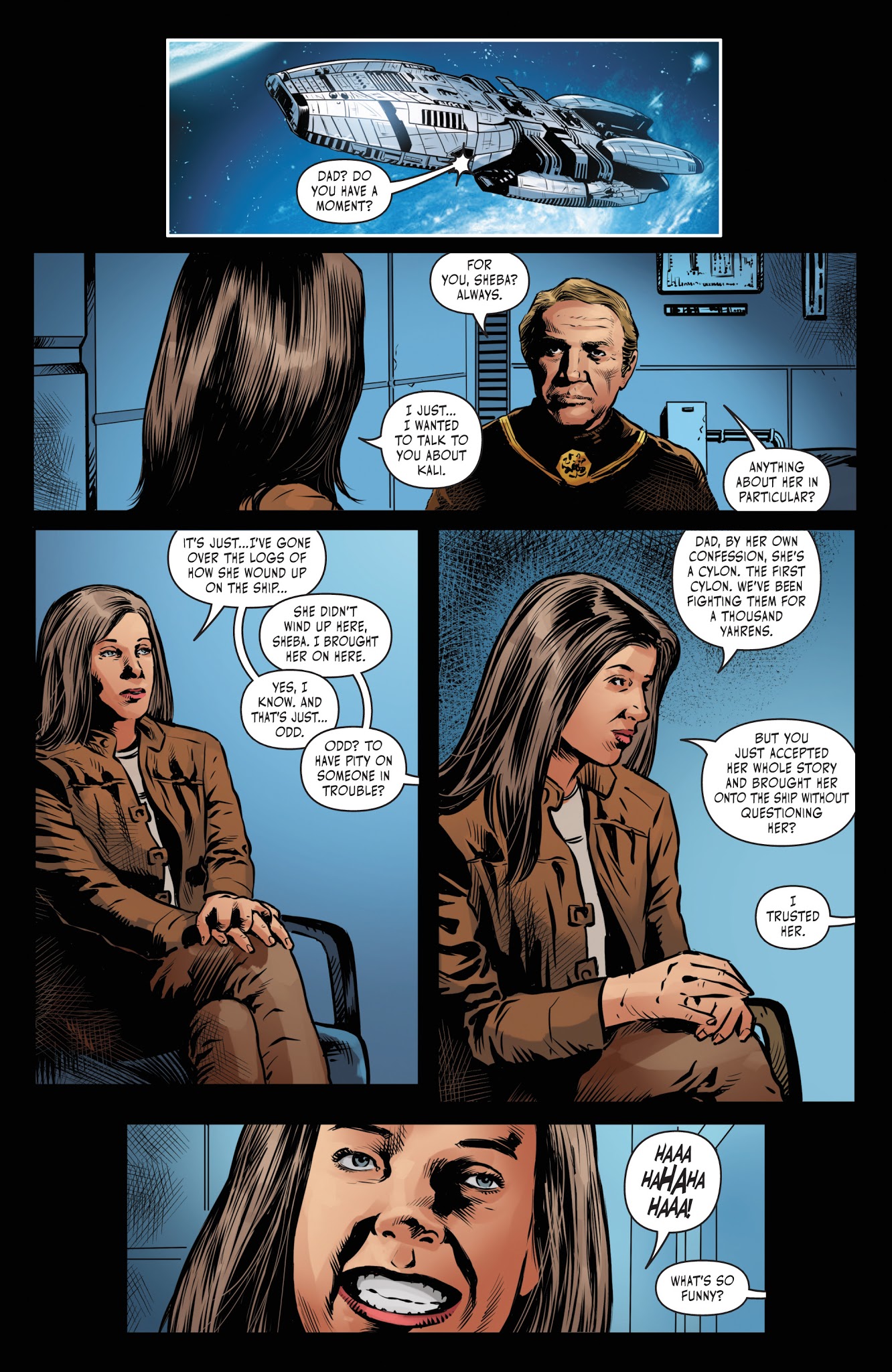 Read online Battlestar Galactica BSG vs. BSG comic -  Issue #4 - 20