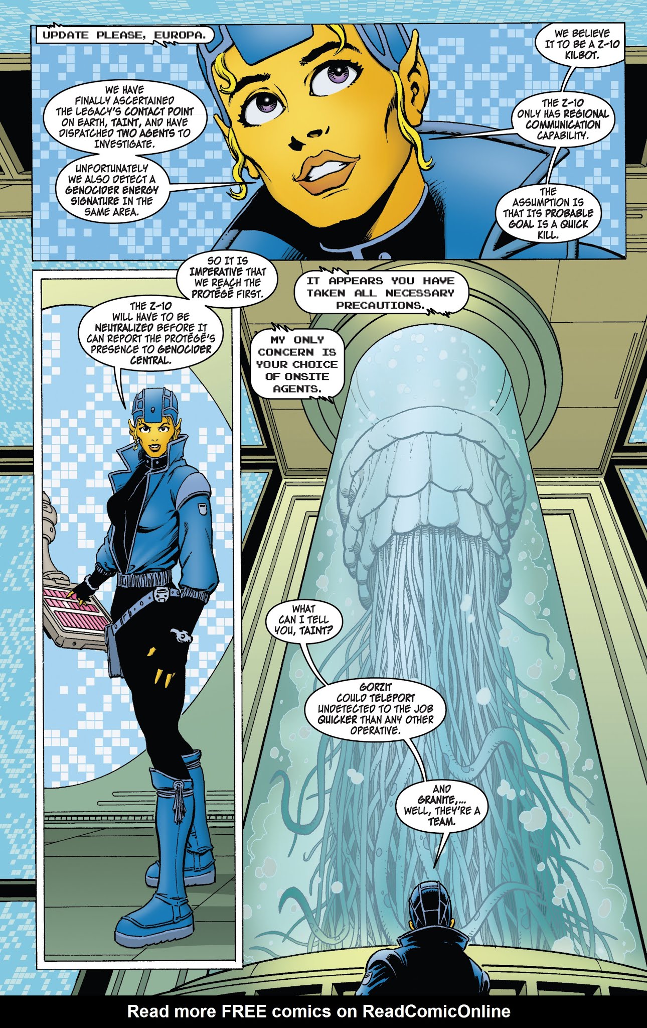 Read online Kid Kosmos comic -  Issue #4 - 5