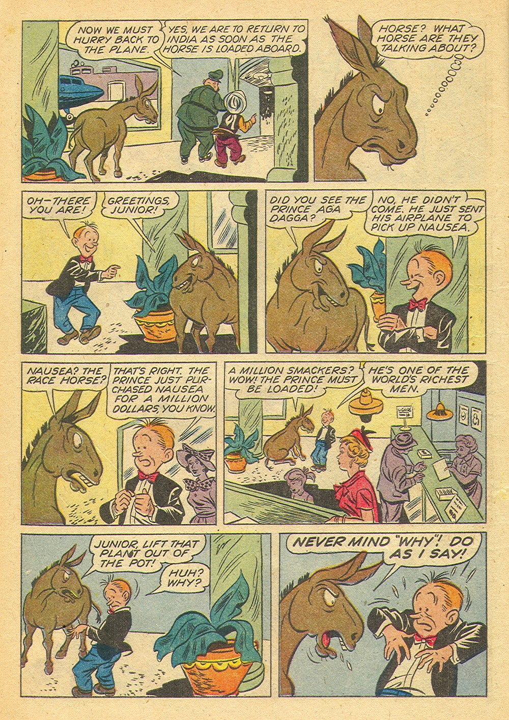 Read online Four Color Comics comic -  Issue #710 - 8