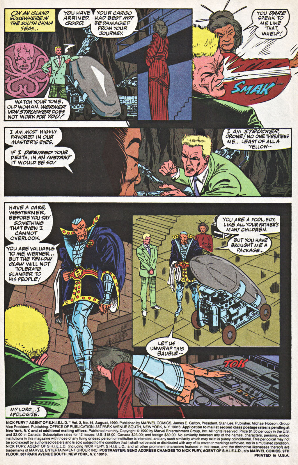 Read online Nick Fury, Agent of S.H.I.E.L.D. comic -  Issue #14 - 2